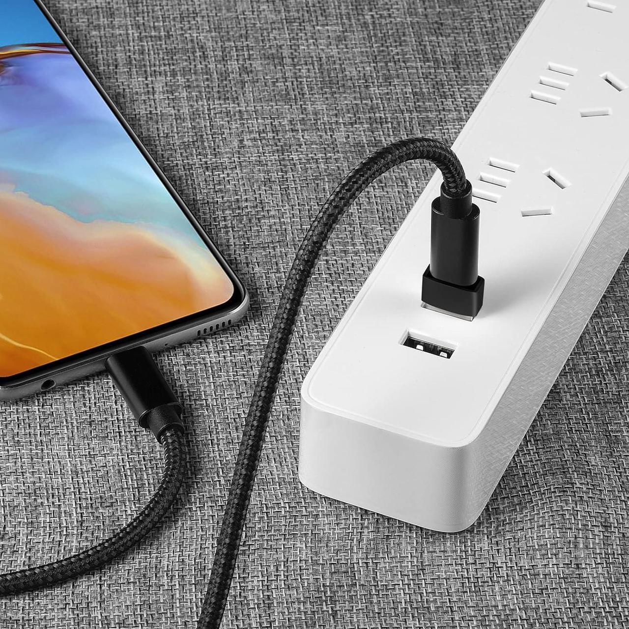 Alt view image 5 of 7 - USB C to USB Adapter 3 Pack USB C Female to USB A Male Adapter USB Type C Female to USB OTG Connector Compatible with MacBook Pro iPhone Laptops Power Banks Galaxy Black