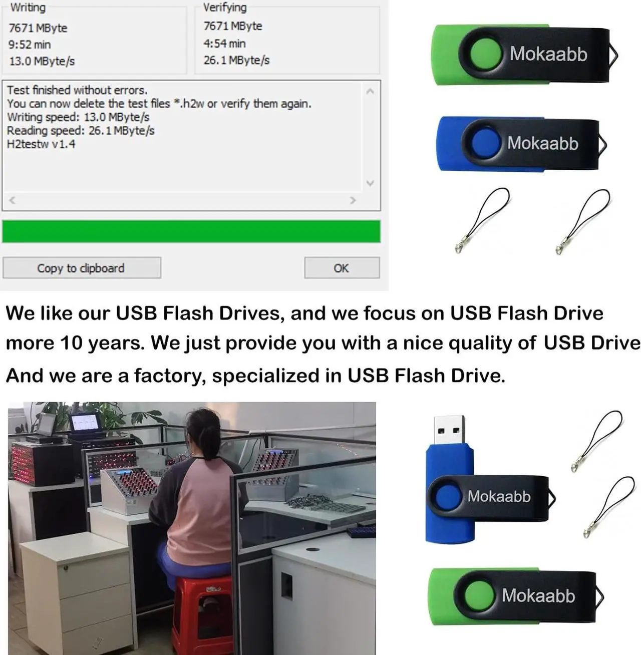 Alt view image 3 of 4 - USB 8GB Thumb Drive 2 Pack USB2.0 Flash Drive 8GB Bulk Pack 8GB USB Flash Drive 2 Pack USB Flash Drives 8GB Pen Drive USB Drive