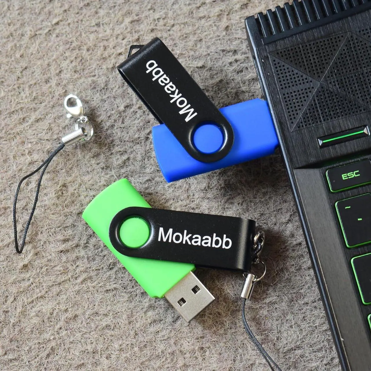 Alt view image 4 of 4 - USB 8GB Thumb Drive 2 Pack USB2.0 Flash Drive 8GB Bulk Pack 8GB USB Flash Drive 2 Pack USB Flash Drives 8GB Pen Drive USB Drive