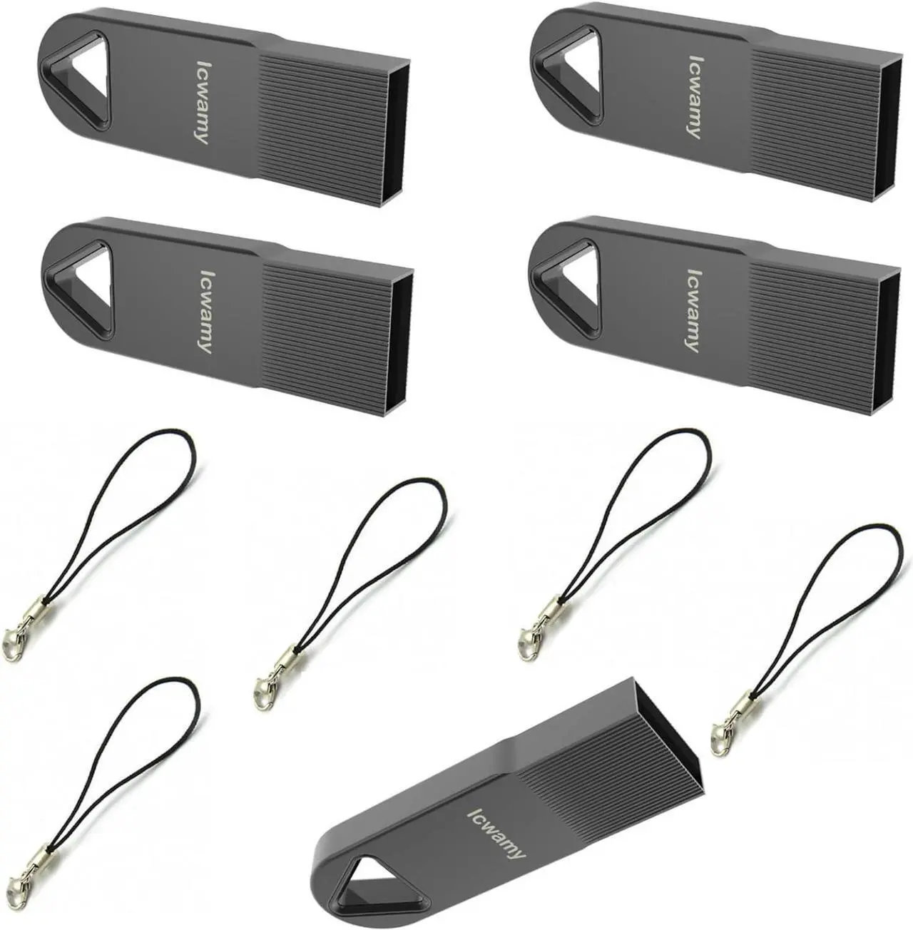 Alt view image 2 of 5 - 2GB USB Flash Drive 10 Pack USB2.0 Flash Drive 2GB 10 Pack Bulk USB Flash Drives 2GB Thumb Drive 10 Pack Mini USB Drive Bulk Thumb Drives Bulk USB