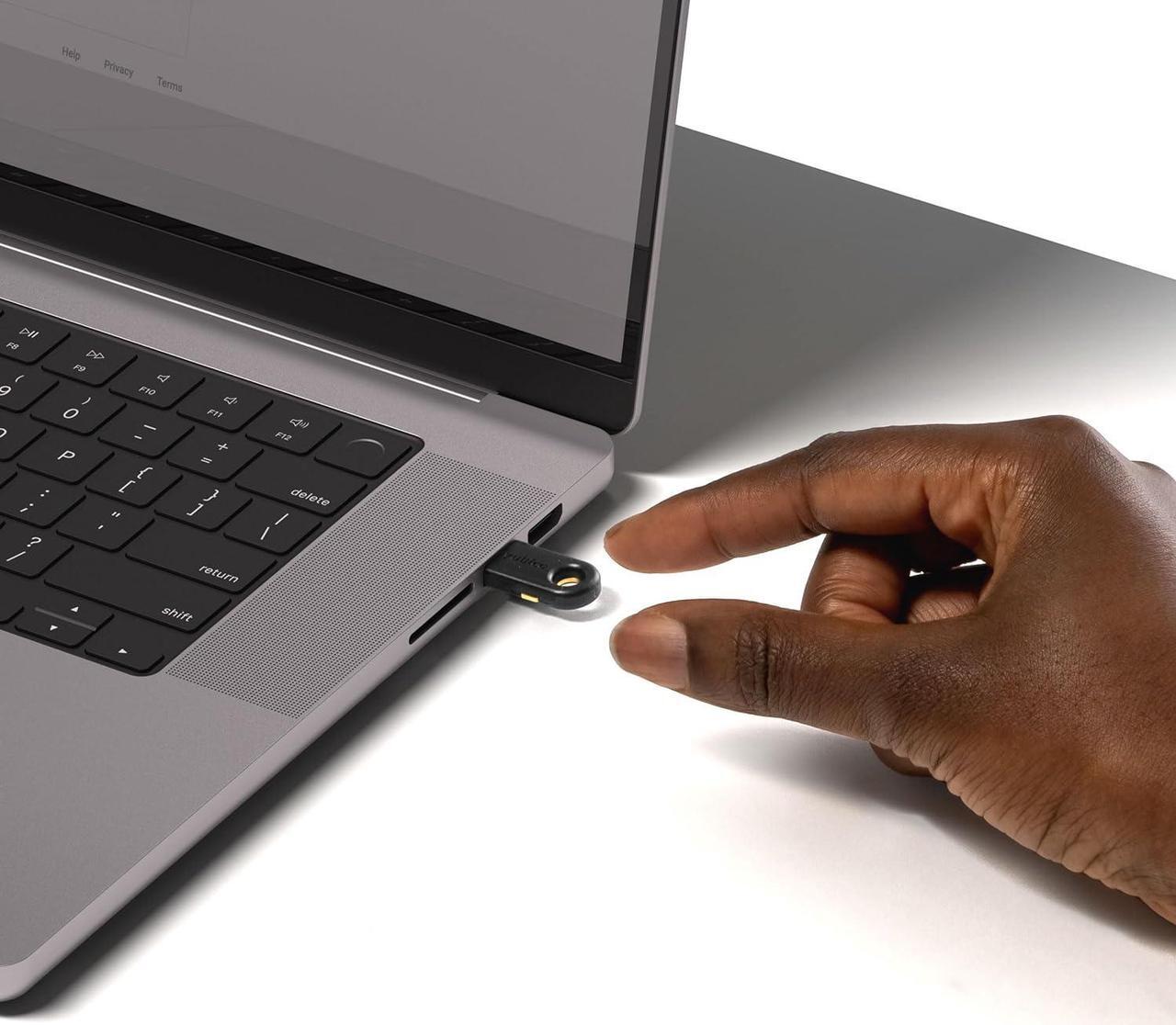 Alt view image 4 of 7 - YubiKey 5C - Two Factor Authentication USB Security Key Fits USB-C Ports - Protect Your Online Accounts with More Than a Password FIDO Certified