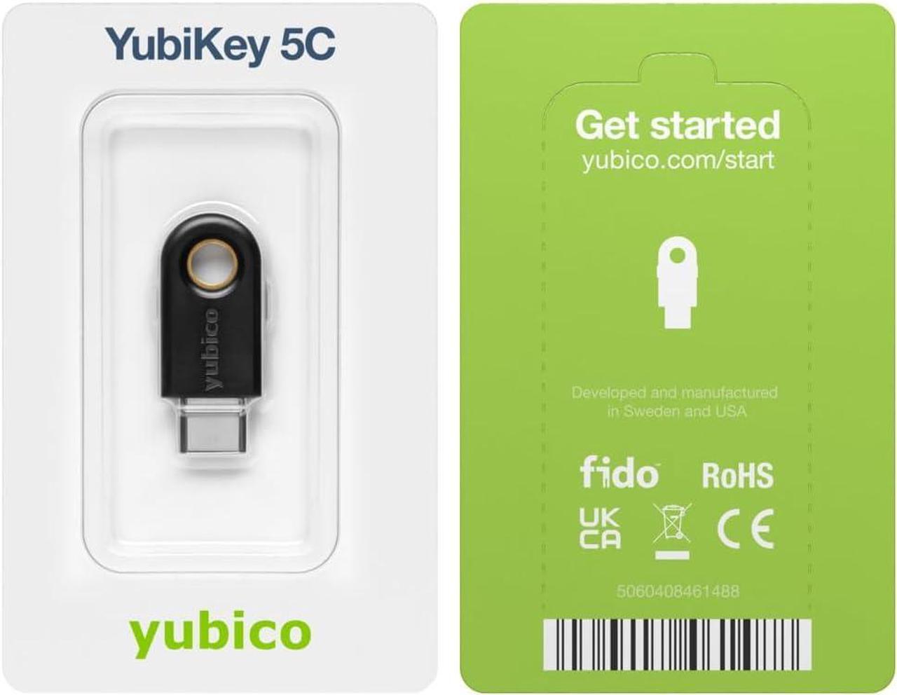 Alt view image 5 of 7 - YubiKey 5C - Two Factor Authentication USB Security Key Fits USB-C Ports - Protect Your Online Accounts with More Than a Password FIDO Certified