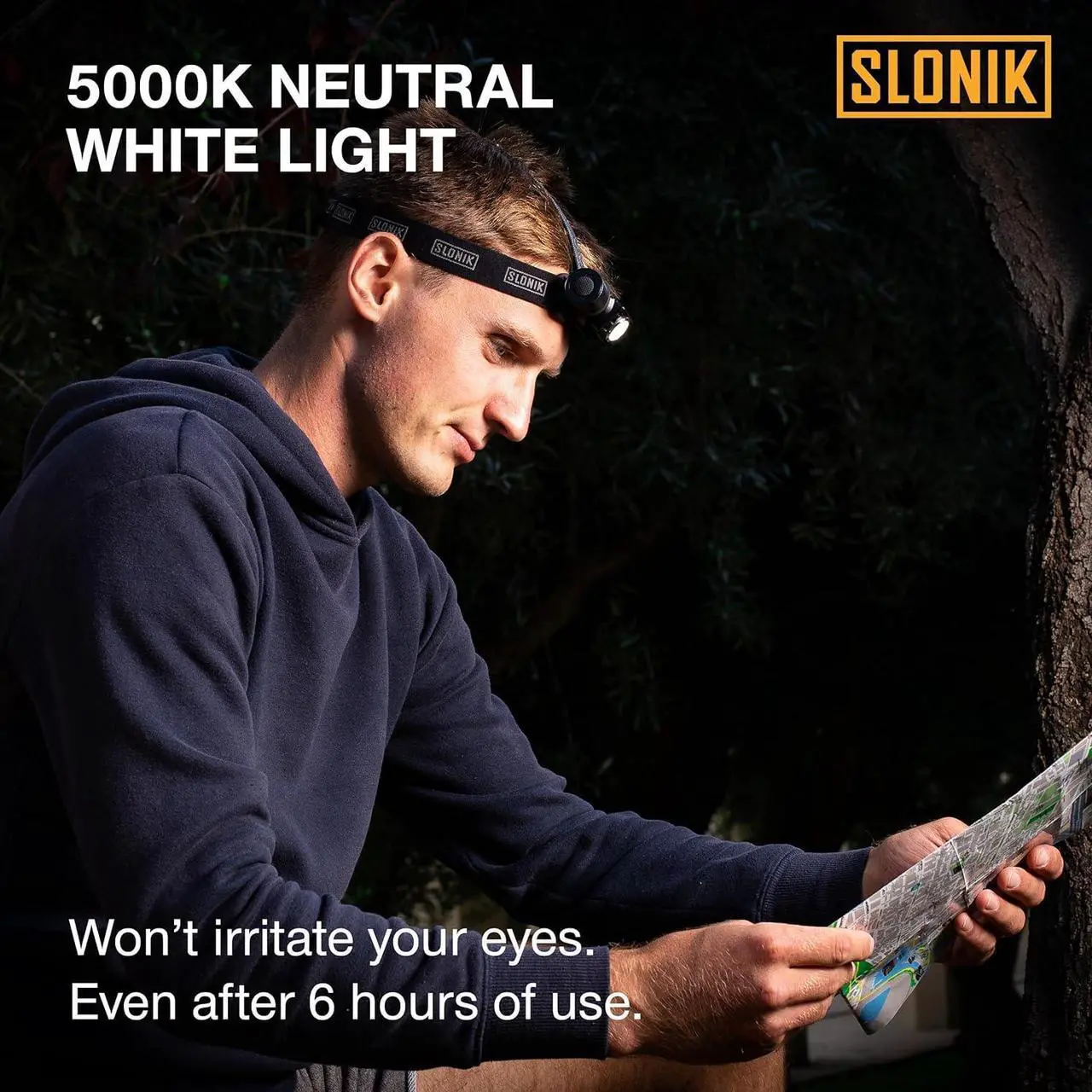 Alt view image 2 of 7 - Headlamp Rechargeable - 1000 Lumen LED USB Rechargeable Headlight - IPX4 Waterproof Head Lamp with Bright 60 ft Flashlight Beam - Hiking & Outdoor Camping Gear Black