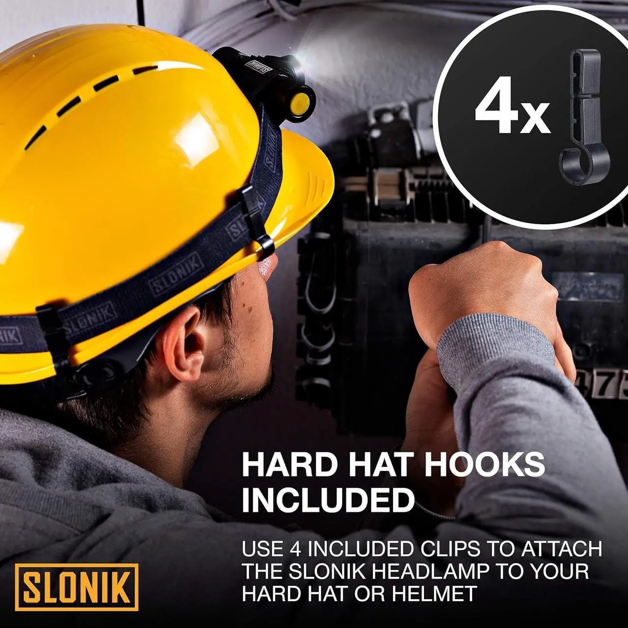 Alt view image 5 of 7 - Headlamp Rechargeable - 1000 Lumen LED USB Rechargeable Headlight - IPX4 Waterproof Head Lamp with Bright 60 ft Flashlight Beam - Hiking & Outdoor Camping Gear Black