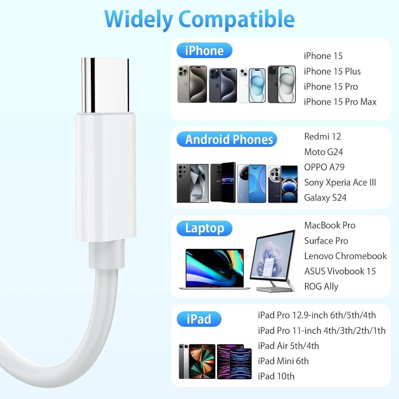 Alt view image 7 of 7 - 4-in-1 USB C SD Card Reader Micro SD to Type C OTG Adapter with SD MicroSD Type-C USB 4 Slots Memory Card Reader Compatible with iPhone 15/Pro Max/Pro/Plus iPad Pro MacBook Pro/Air Galaxy S8 to S24