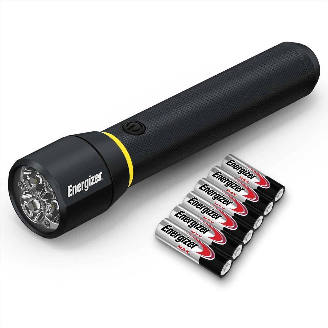 Main image of ENERGIZER LED Flashlight Vision PRO Ultra Bright 1000+ Lumens IPX4 Water Resistant Aircraft-Grade Aluminum LED Light Rugged Metal Flash Light for Outdoors Emergency Power Outage Black