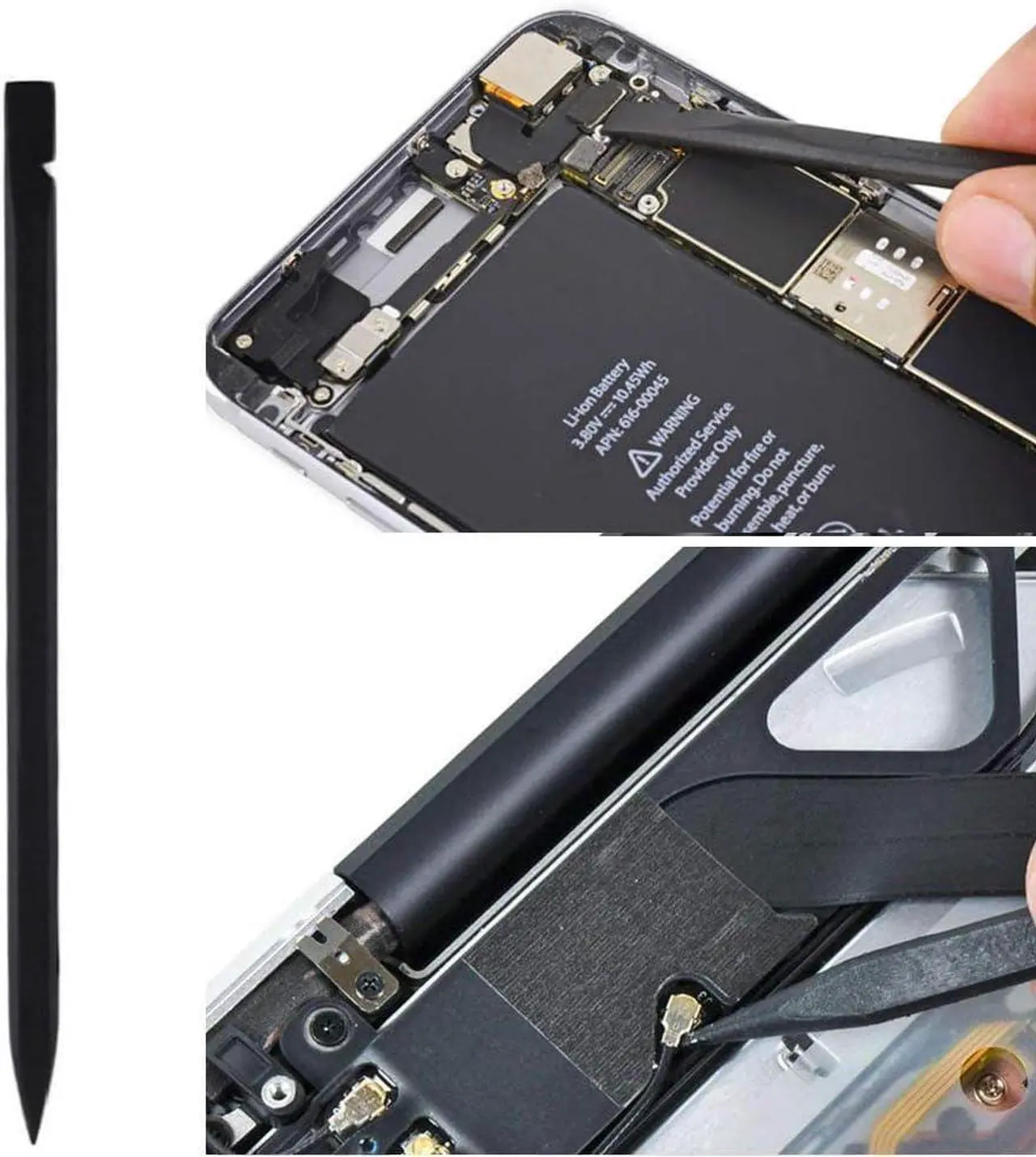 Alt view image 6 of 6 - 6 Pieces Screwdriver Tool Kit 1.2mm 5-Point P5 Pentalobe + 6-Point T5 Torx + 1.5mm PH000 Phillips Screwdriver for Repair MacBook Air 13 15and Pro Retina Display