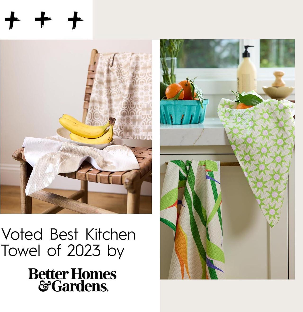 Alt view image 5 of 7 - Kitchen Towels - Quick Dry Microfiber Cloth Dish Towels for Kitchen Drying - Premium Quick Dry Towel (Paradise Play 18 x 30 (2-Pack Set))