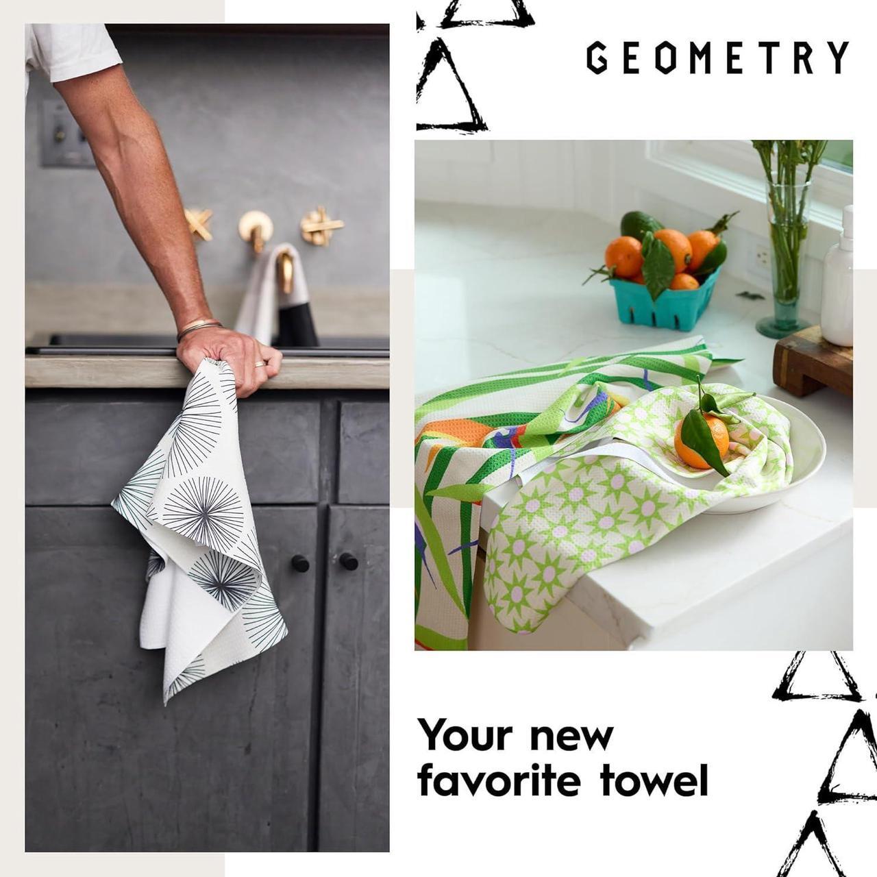 Alt view image 7 of 7 - Kitchen Towels - Quick Dry Microfiber Cloth Dish Towels for Kitchen Drying - Premium Quick Dry Towel (Paradise Play 18 x 30 (2-Pack Set))