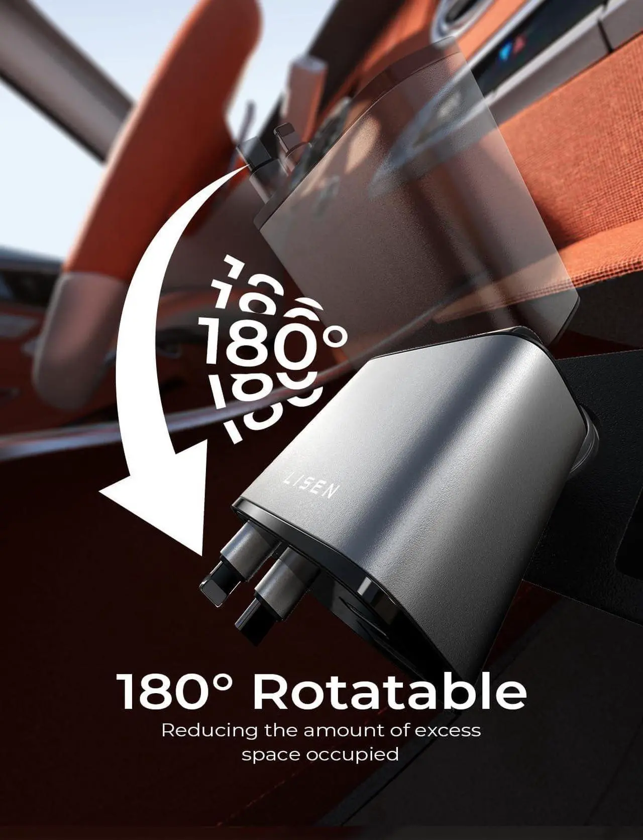 Alt view image 7 of 7 - Retractable Car Charger [69W USB C Car Accessories Adapter ] for iPhone 16 USB C Charger Fast Charging Travel Essentials Gifts for Women Men Road Trip Essentials for iPhone 16e 16 15 14 13 12