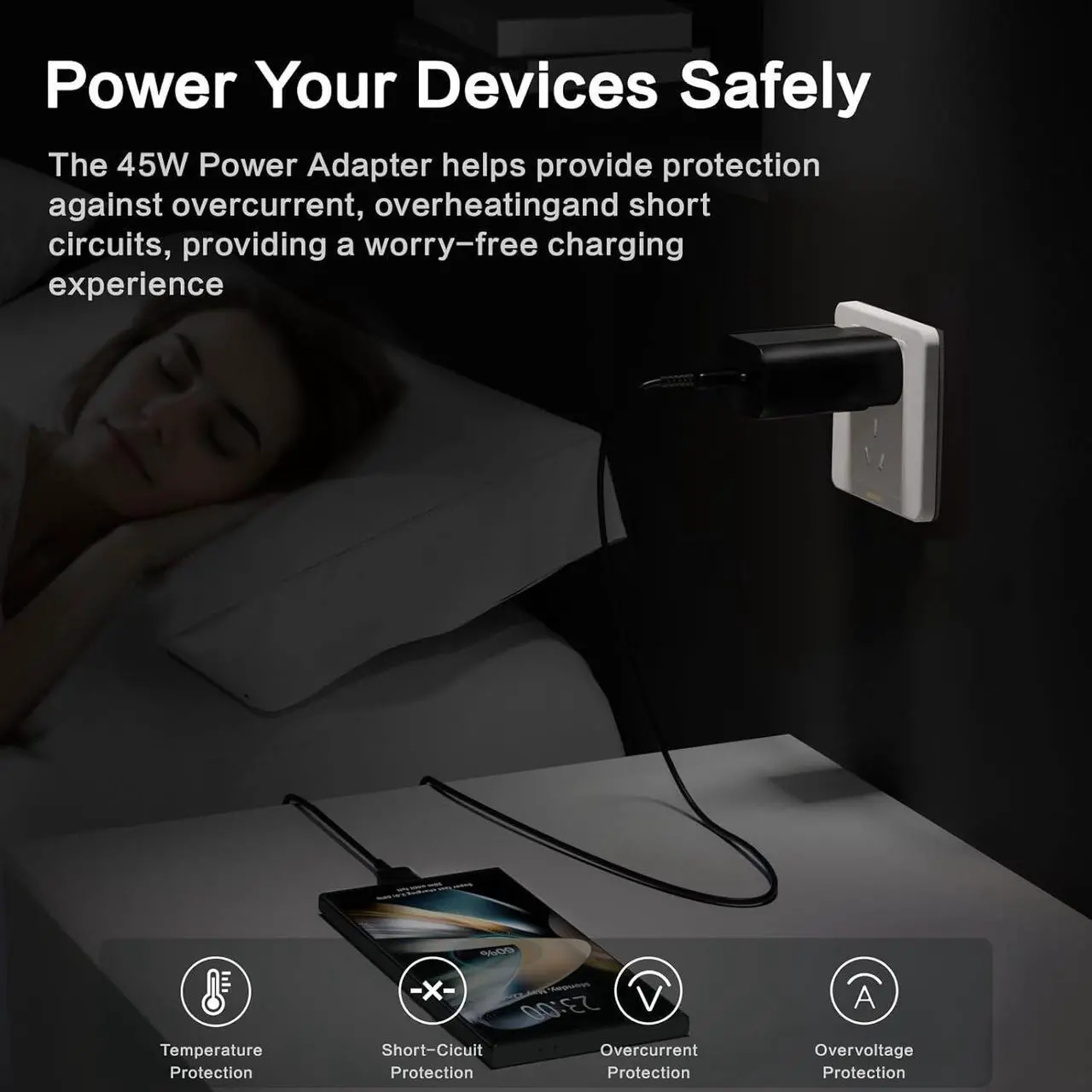 Alt view image 4 of 7 - Super Fast Charger USB C2-Pack 25W Type C Charger Fast Charging with 6Ft Cable Compatible with Galaxy S23 Ultra/S23+/S22/S21/S20/Phone 15/15 Plus/15 Pro Max