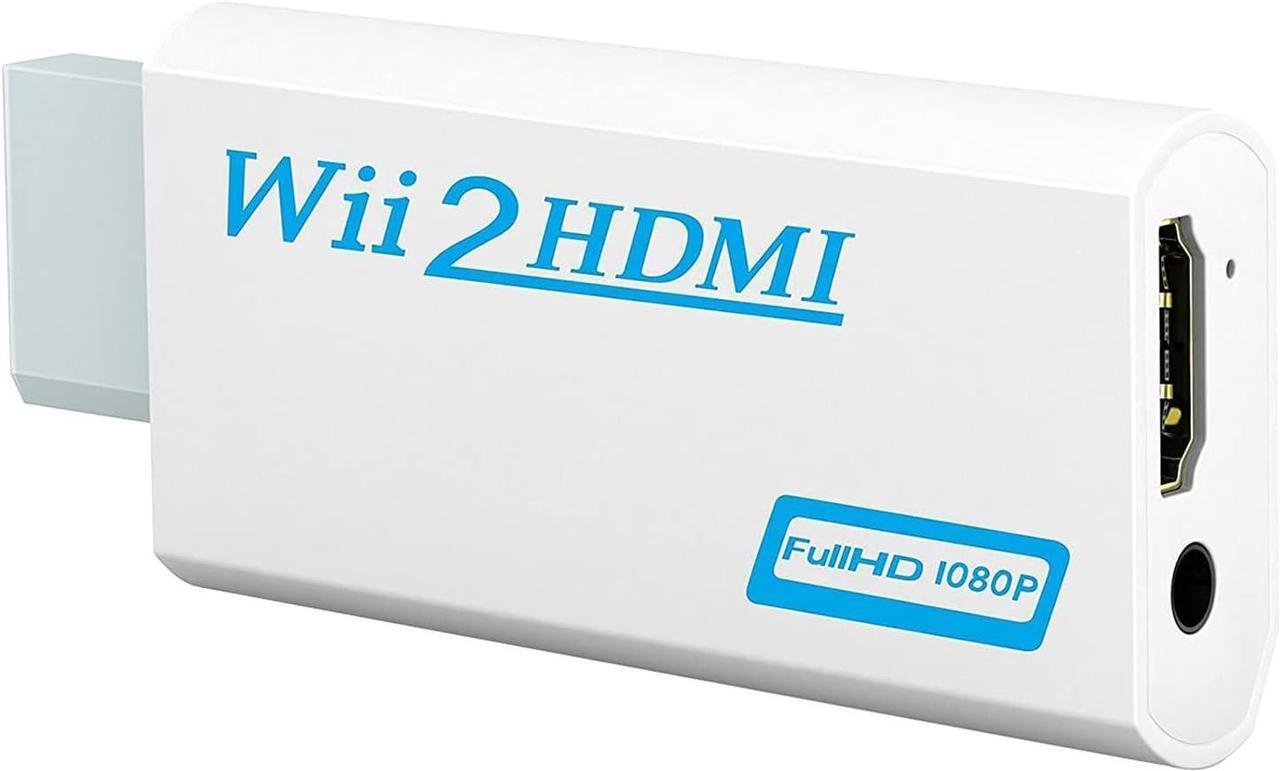 Main image of Wii to HDMI Converter Output Video Audio Adapter with 3.5mm Audio Video Output Supports All Wii Display Modes Best Compatibility and Stability for Nintendo (Wii to HDMI Adapter)