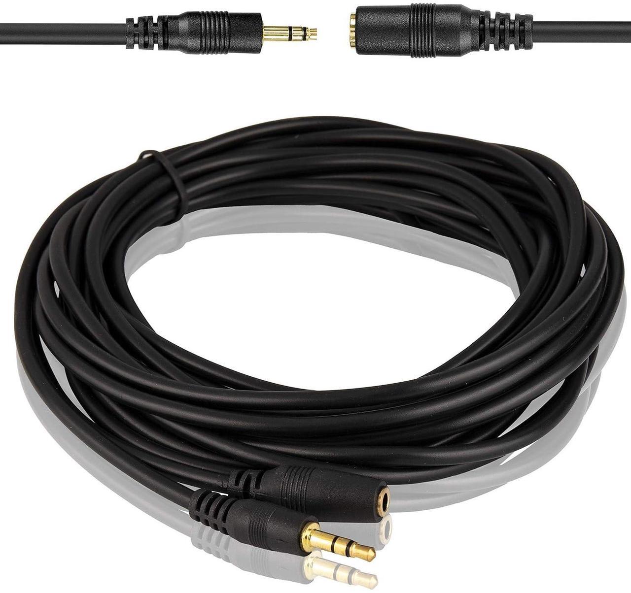 Main image of 1.5M 5 Feet 3.5mm Jack Audio Stereo Earphone M/F Extension Cable Cord Male to Female