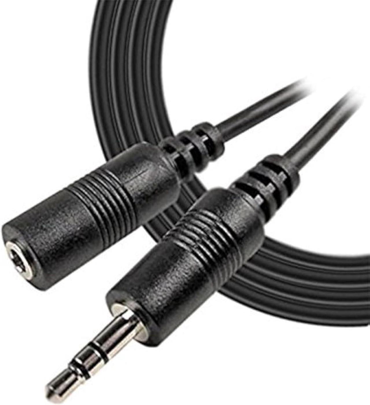 Main image of ? 25 Feet 3.5mm Male to Female Stereo Audio Cable for Phones Headphones Speakers Tablets PCs MP3 Players and More