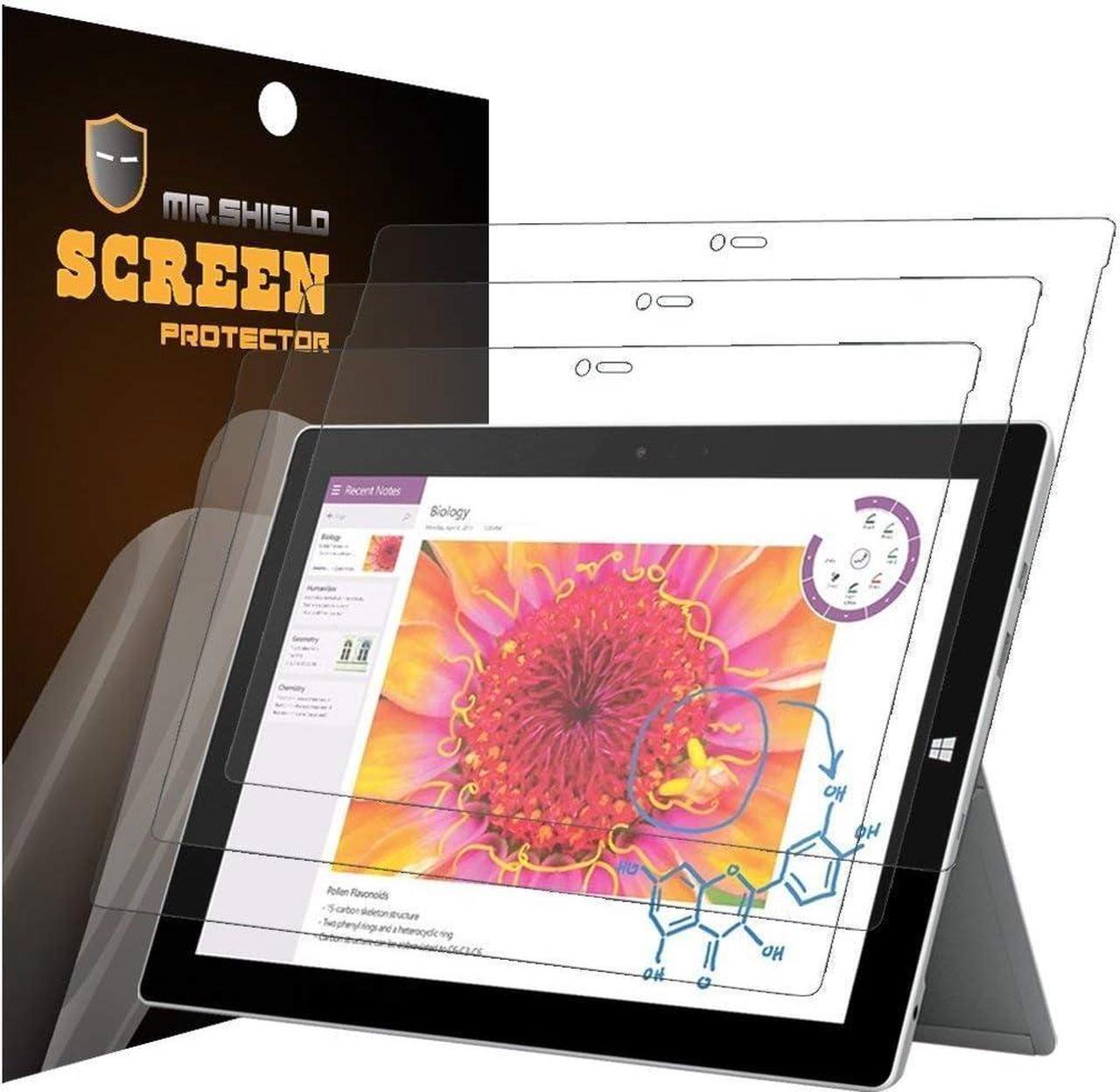 Alt view image 2 of 3 - For Microsoft Surface Pro 3 12 inch Anti glare Screen Protector [3 Pack] with Lifetime Replacement