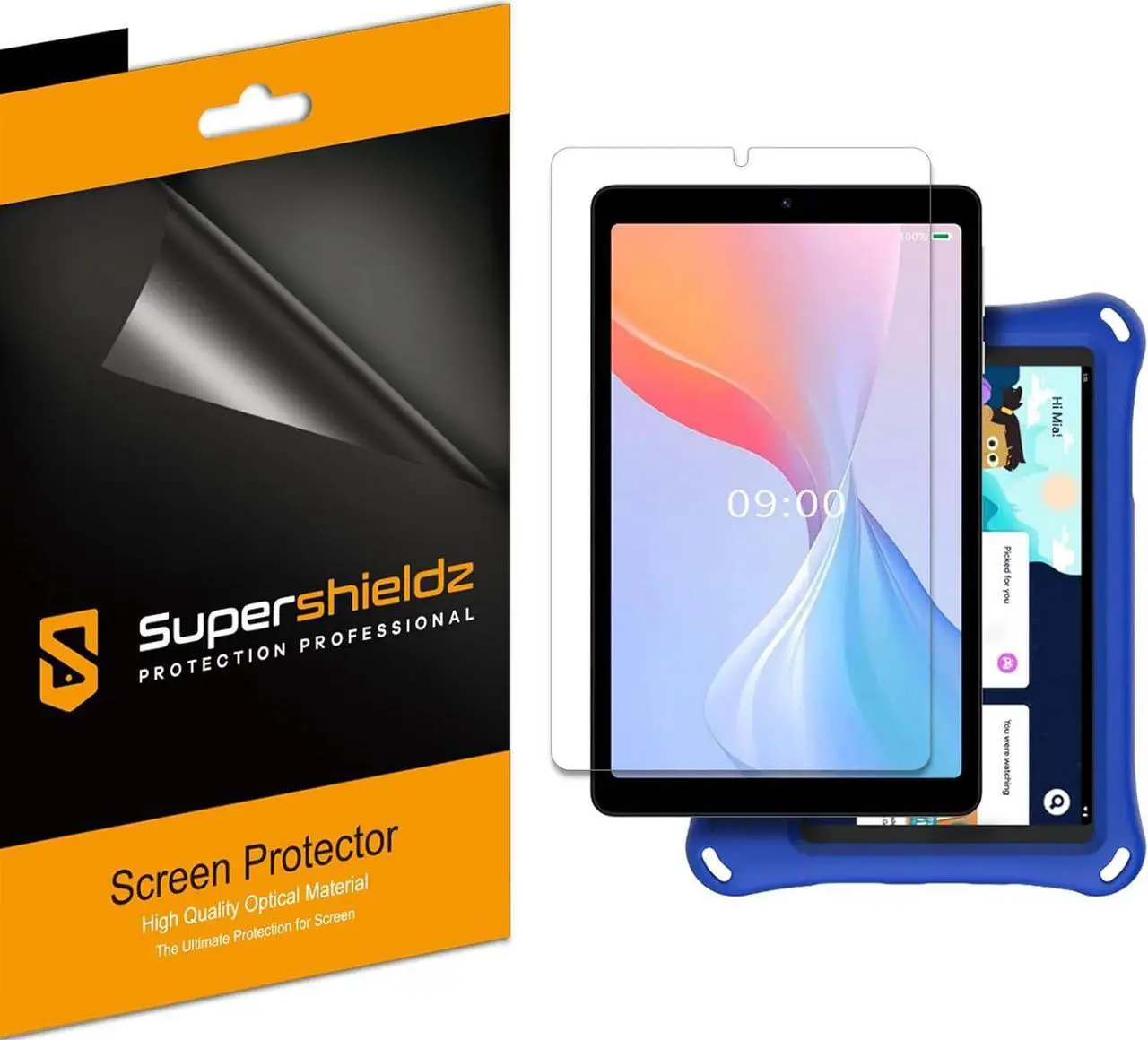 Main image of (3 Pack) Designed for Onn 8 inch Tablet (2024 Model 100135923) / Onn 8 inch Kids Tablet (2024 Model) Screen Protector High Definition Clear Shield (PET)