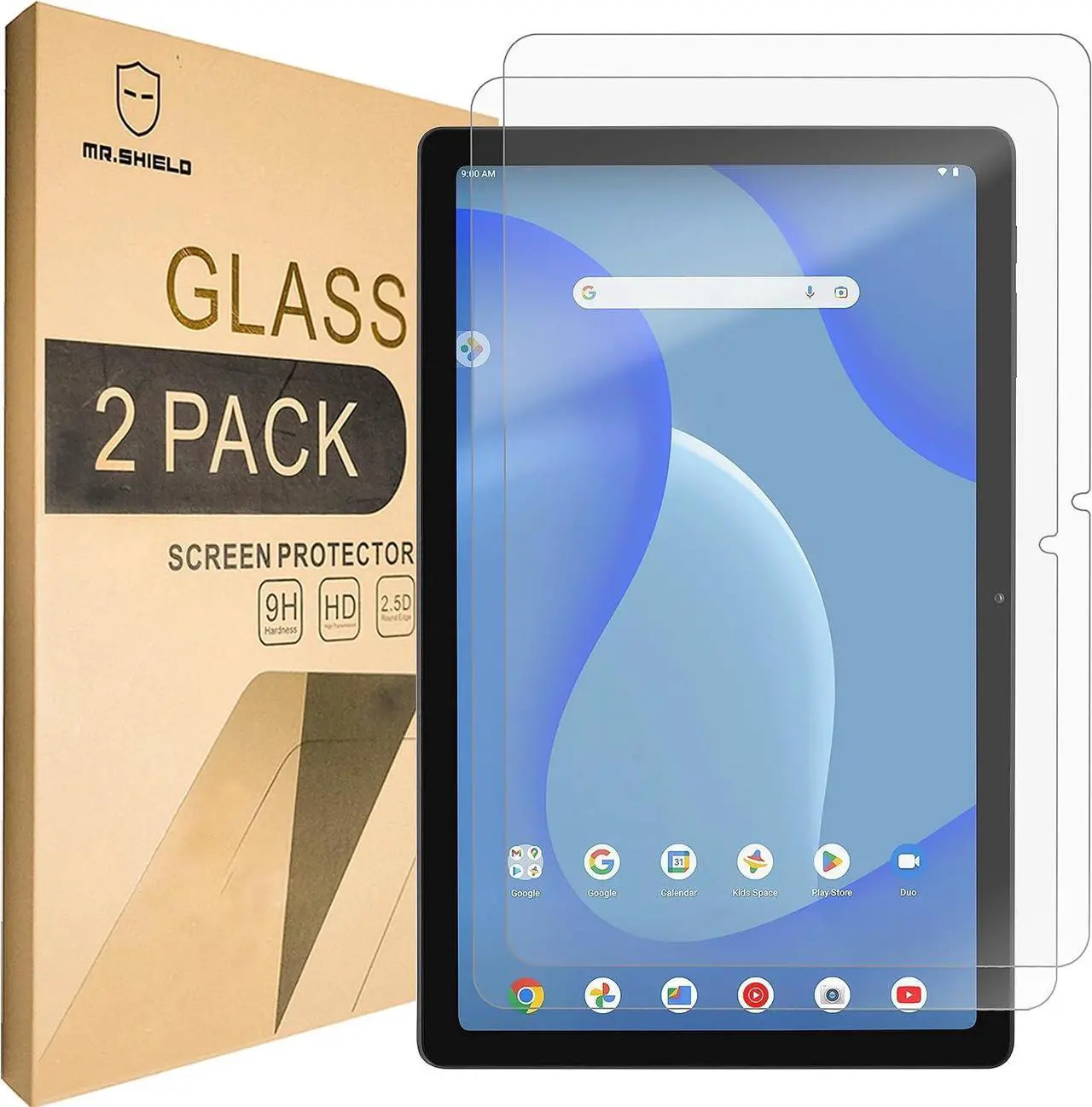 Main image of [2-PACK] Screen Protector For Onn Tablet Pro 10.4 Inch [Tempered Glass] [Japan Glass with 9H Hardness] Screen Protector