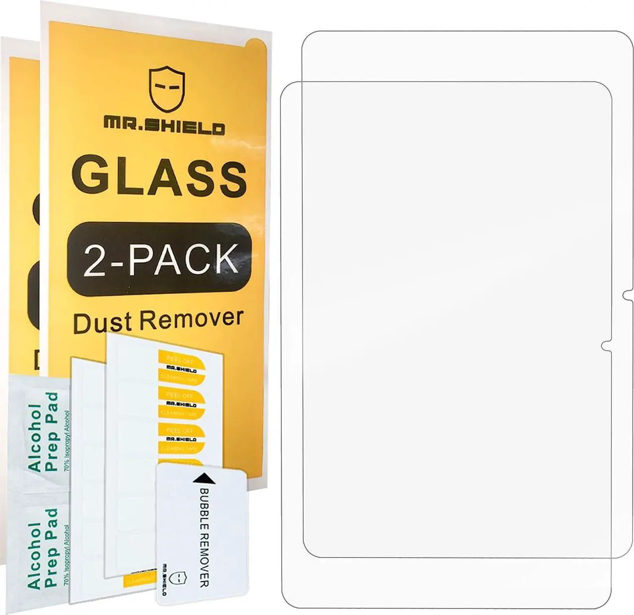 Alt view image 2 of 5 - [2-PACK] Screen Protector For Onn Tablet Pro 10.4 Inch [Tempered Glass] [Japan Glass with 9H Hardness] Screen Protector