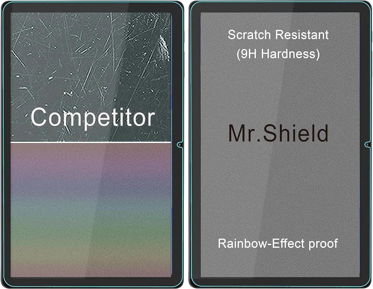 Alt view image 4 of 5 - [2-PACK] Screen Protector For Onn Tablet Pro 10.4 Inch [Tempered Glass] [Japan Glass with 9H Hardness] Screen Protector