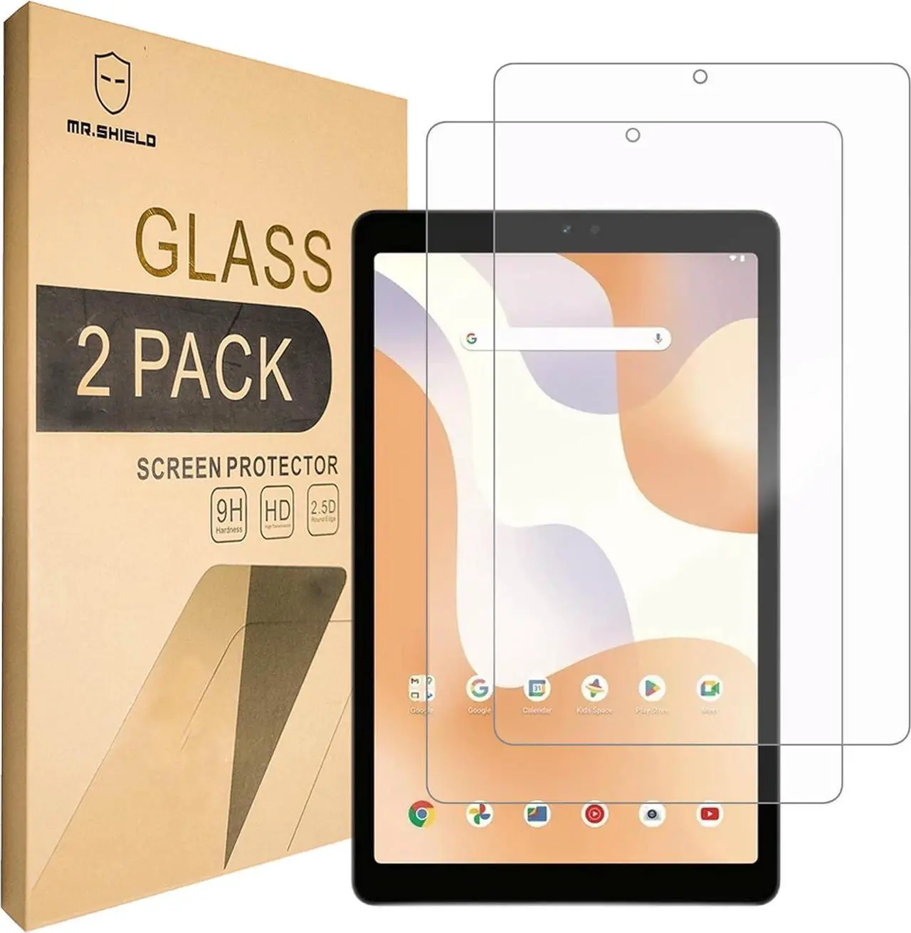 Main image of Screen Protector compatible with onn. 8 Tablet Gen 4 (2024 Model) [Tempered Glass] [2-PACK] [Japan Glass with 9H Hardness]