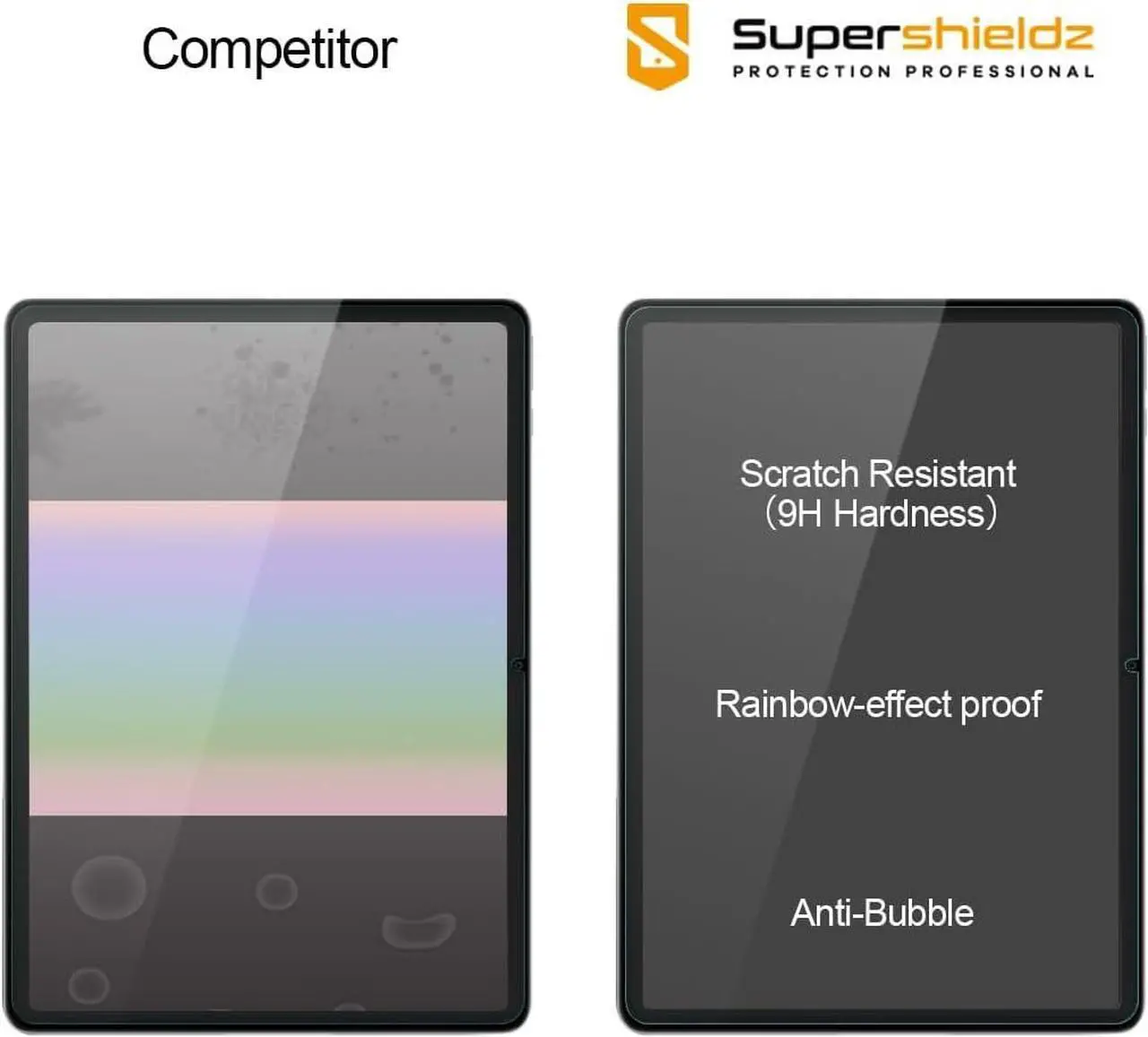 Alt view image 4 of 5 - (2 Pack) Designed for Onn 11 inch Tablet Pro (2024) Screen Protector (Tempered Glass) Anti Scratch Bubble Free