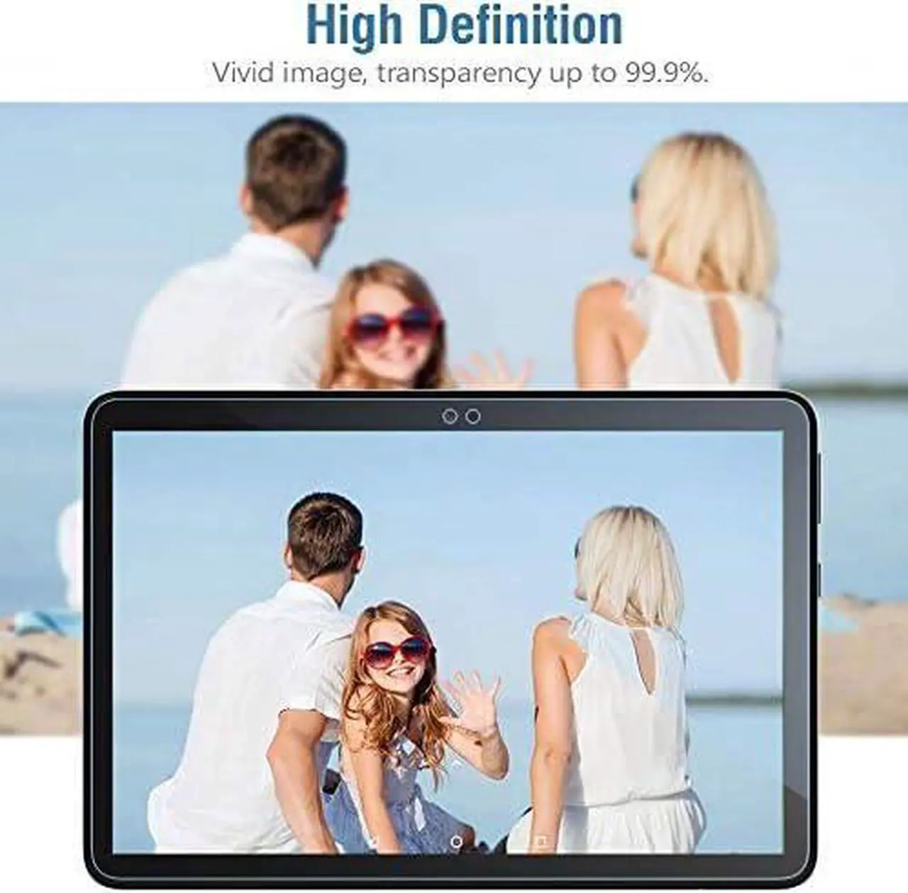 Alt view image 7 of 7 - [2 Pack Anti Blue Light Screen Protector Compatible with Fire HD 8 & 8 Plus 12th/10th Generation (8 Inch - 2024/2022/2020 Released) Anti-Scratch Slim Film Fit Kindle HD 8 & 8 Plus