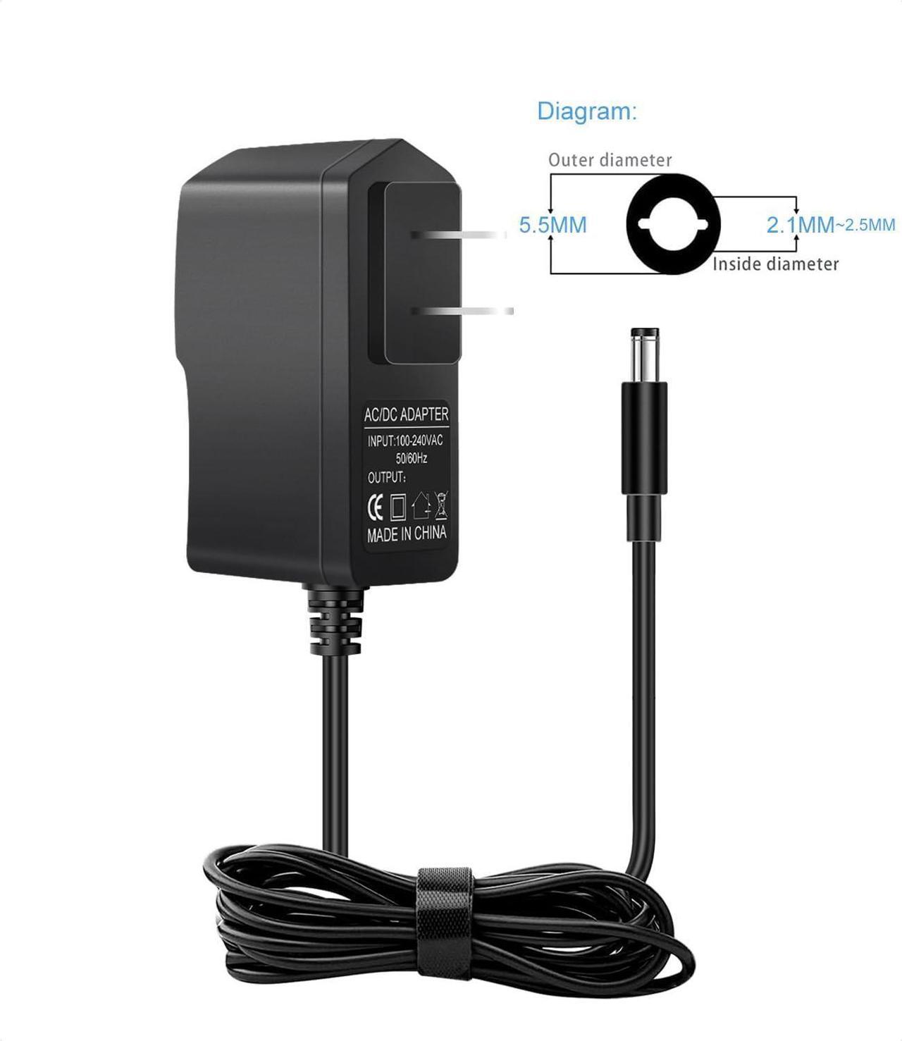 Alt view image 6 of 7 - AC Power Cord 110~240V AC Adapter for 12V Refrigerator Freezer Fridge.AC Power Cord The ETLUL Certification 7ft (2.15m)