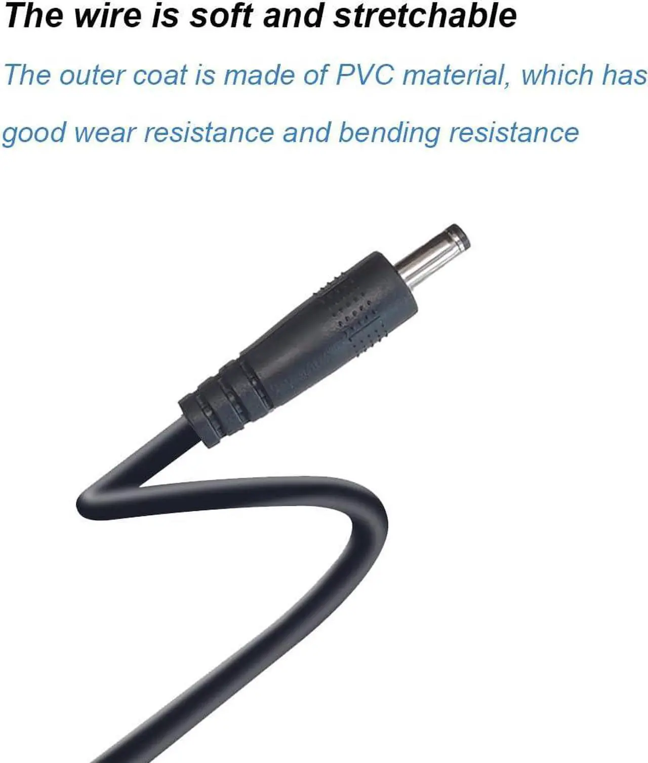 Alt view image 5 of 7 - Power Supply Adapter 12V 1A 12 Watts AC DC Power Supply Adapter with UL Certified 9.8FT Power Cord and 3.5 x 1.35mm Plug and one More 5.5 x 2.1mm Additional DC Plug for CCTV Camera etc