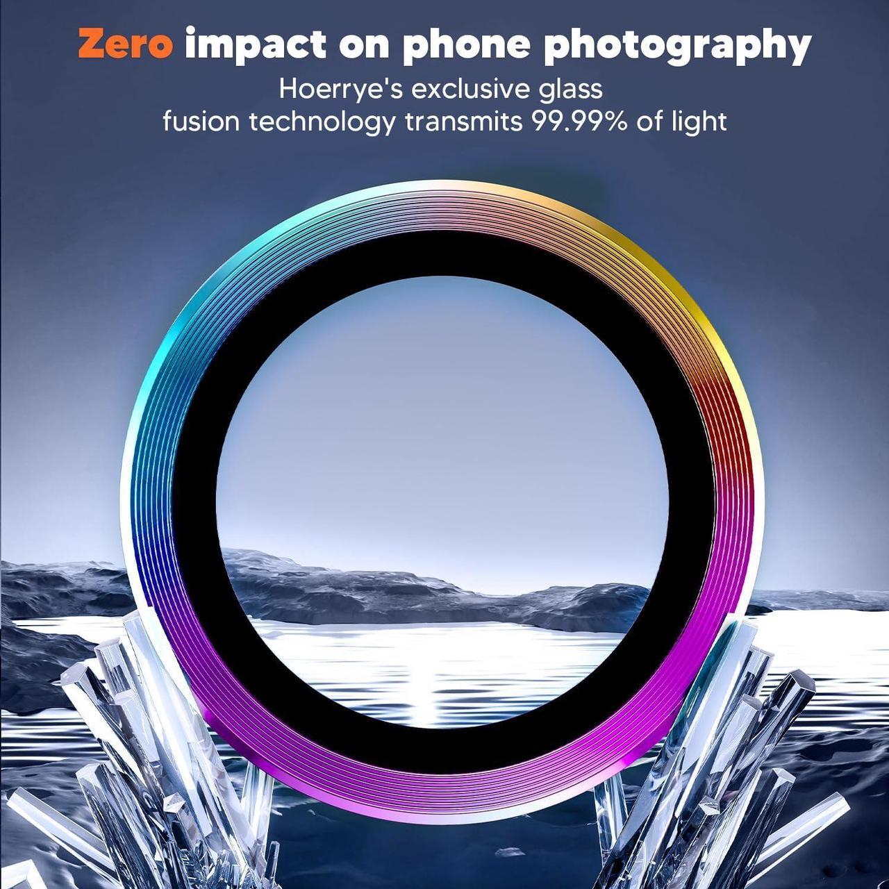 Alt view image 3 of 6 - for  Galaxy S24 Ultra Camera Lens Protector Case-Friendly Ultra-HD 9H Tempered Glass Screen Protector Anti-Scratch Space Titanium Military-Grade Drop Protection Coroful