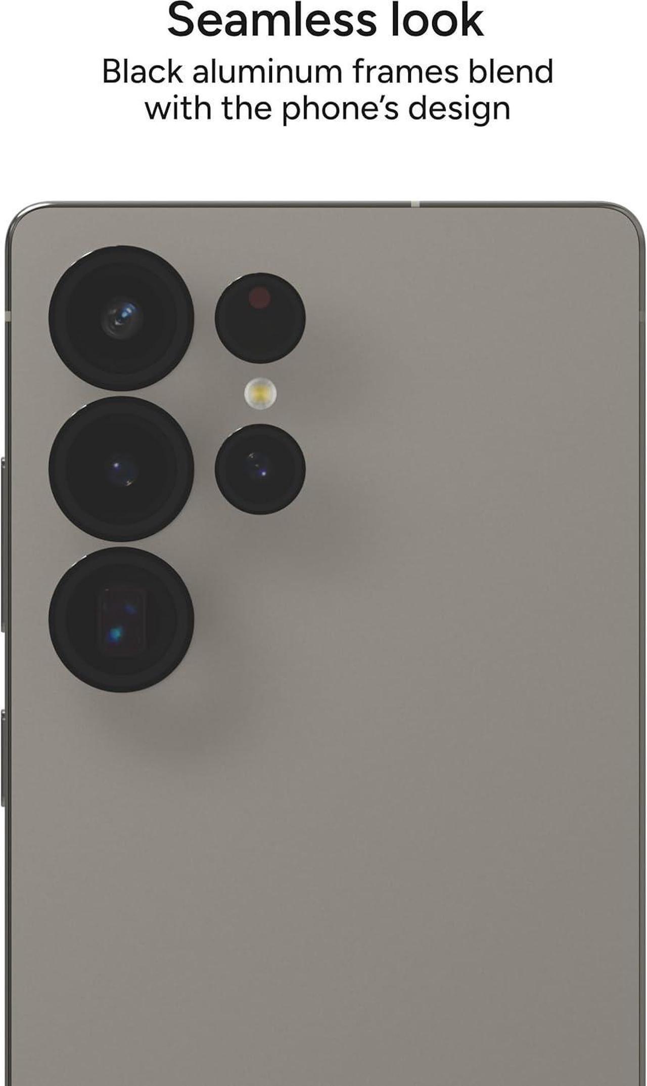 Alt view image 5 of 7 - Glass Elite Anti-Reflective  Galaxy S25 Ultra Camera Lens Protector  Anti-Glare Technology Maximum Impact & Scratch Resistance Smudge-Free Surface Recycled Materials