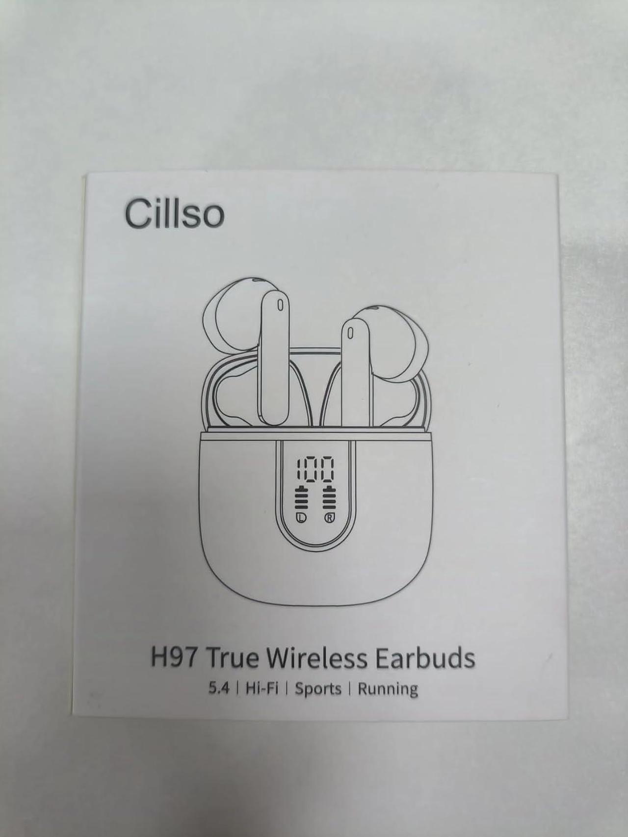 Alt view image 7 of 7 - Wireless Earbuds 2025 Bluetooth 5.4 Headphones in Ear Buds 40H HiFi Stereo Bluetooth Earbuds with 4 ENC Noise Cancelling Mics IP7 Waterproof Earphones with Dual LED Display USB C Mini Ultralight