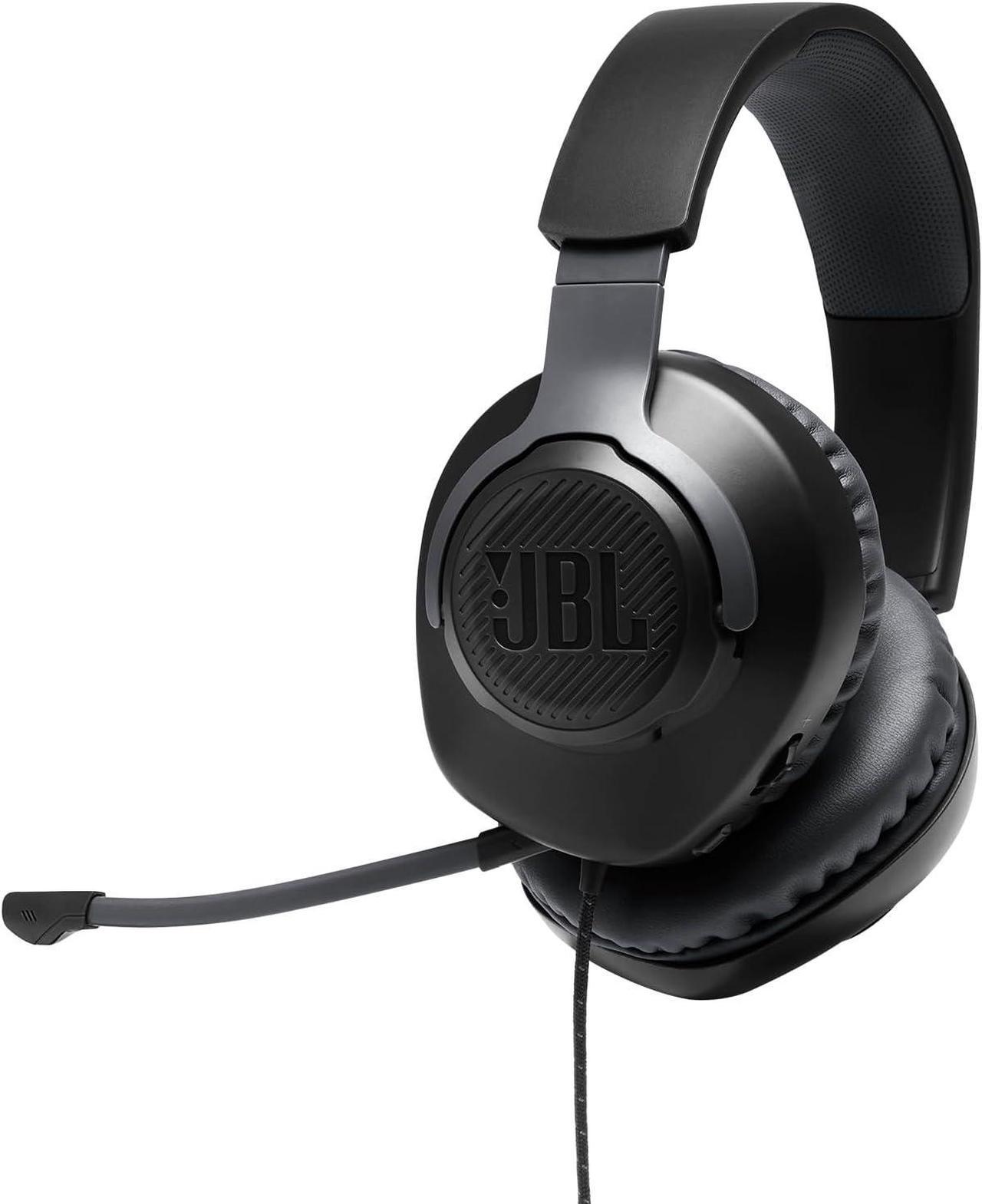 Main image of Quantum 100 - Wired Over-Ear Gaming Headphones - Black Large