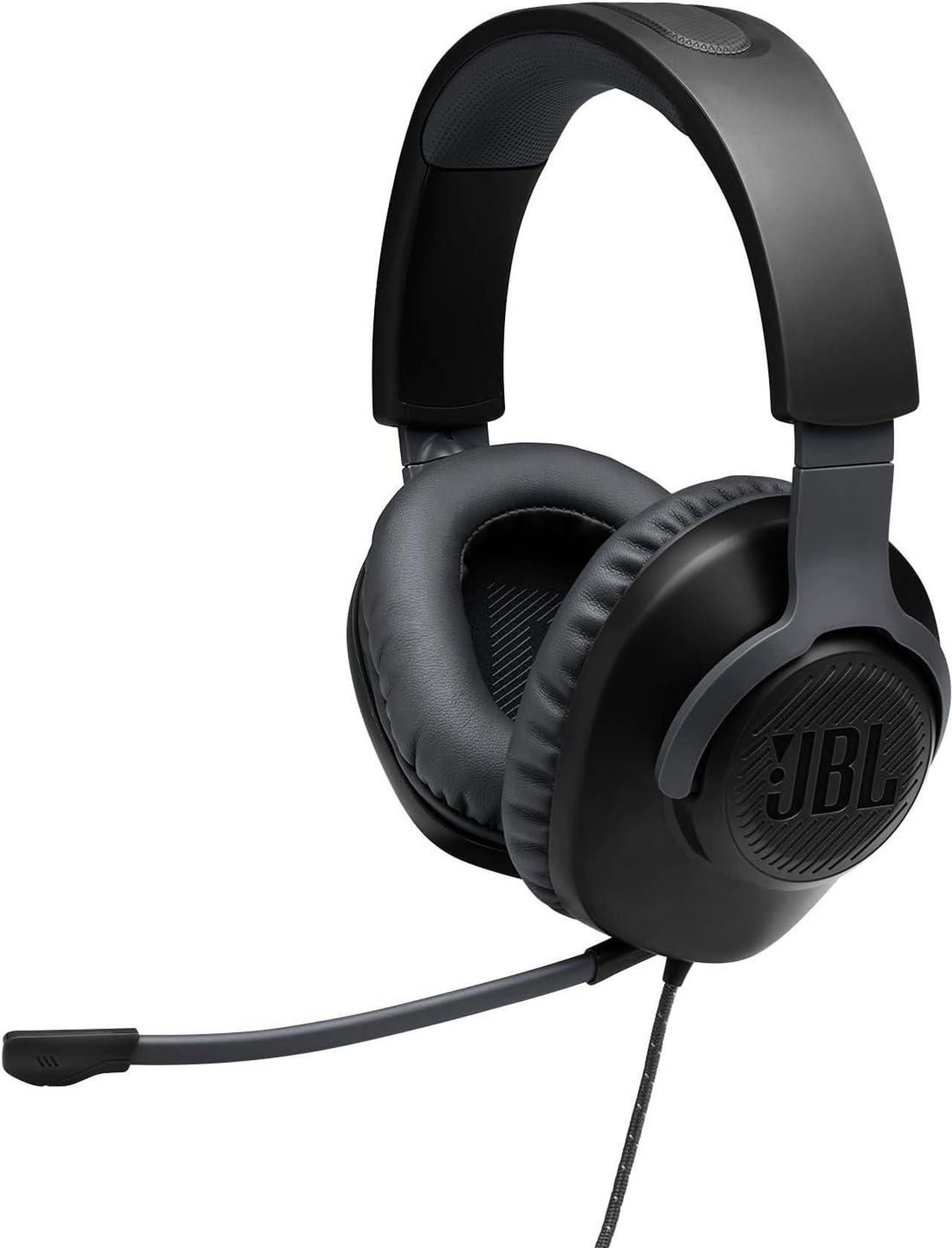 Alt view image 5 of 7 - Quantum 100 - Wired Over-Ear Gaming Headphones - Black Large