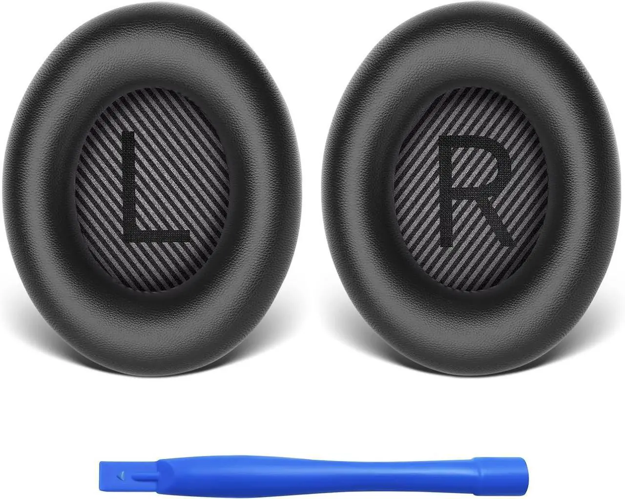 Main image of Replacement Ear Pads for  Headphones QuietComfort 35 & 35 ii Replacement Soft Leather Earpads Cushions for  QC 35/35 ii / 25/15/ 2 / Ae2 / Ae2i / Ae2W / Sound Link/Sound True (Black)