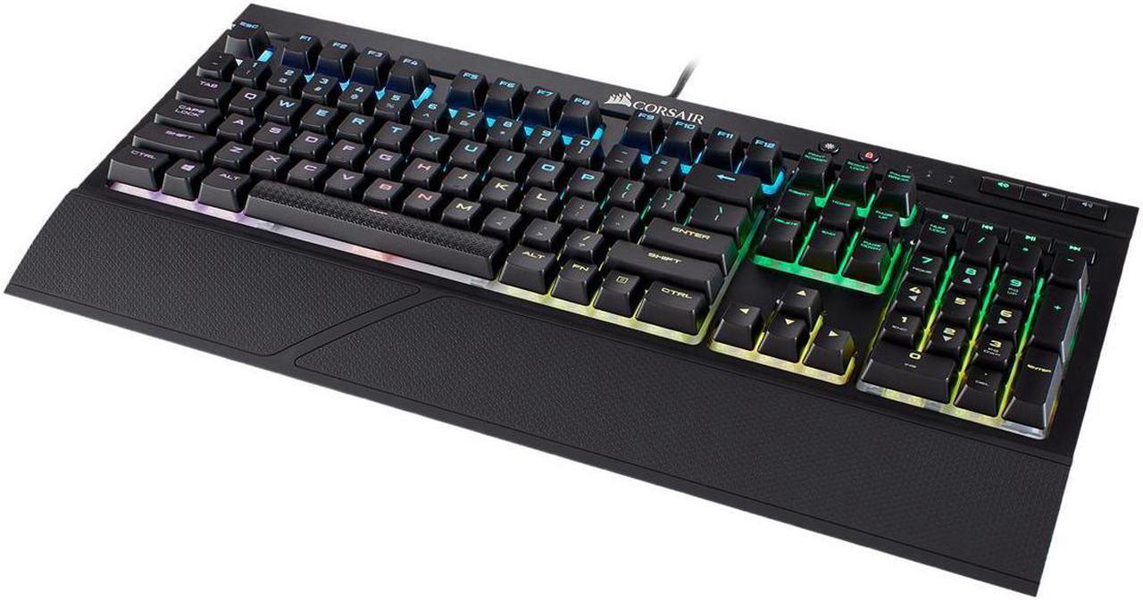Alt view image 6 of 7 - CORSAIR K68 RGB Mechanical Gaming Keyboard, Backlit RGB LED, Cherry MX Blue, Dust and Spill Resistant