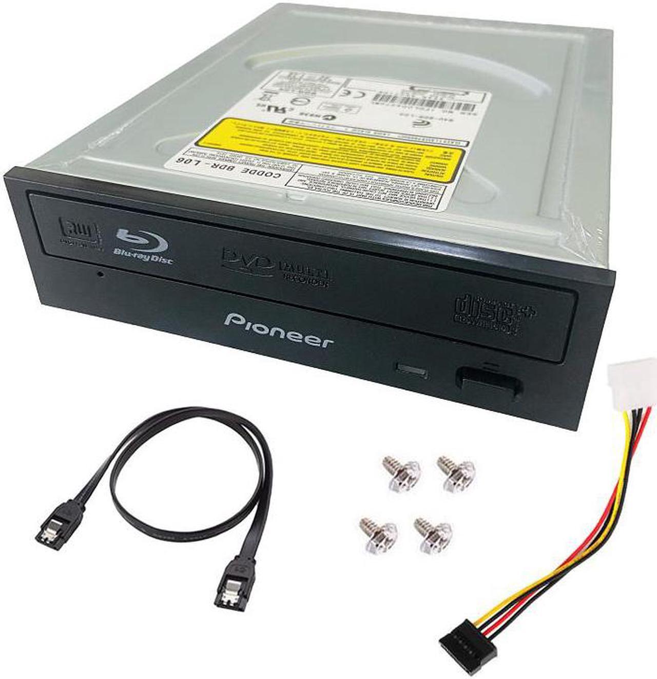 Main image of Pioneer Internal 3D Blu-ray Burner 8X BD DVD CD Writer Bluray Drive  for Computer Desktop PC - Supports Burning Blu ray Disc - With SATA Cable and Mounting Screws
