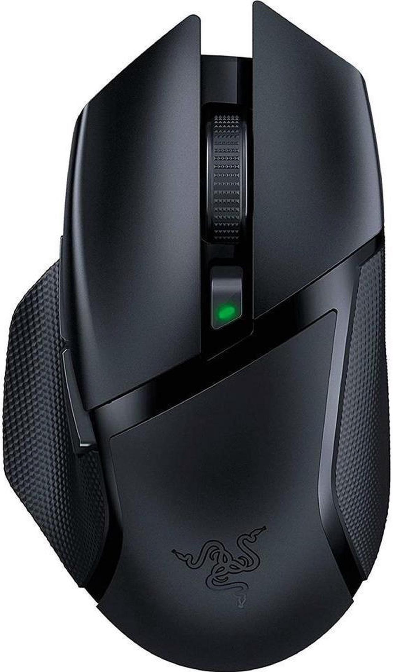 Basilisk Ultimate HyperSpeed Wireless Gaming Mouse: Fastest Gaming Mouse Switch - 20K DPI Optical Sensor - Chroma RGB - 11 Programmable Buttons - 100 Hr Battery  Black