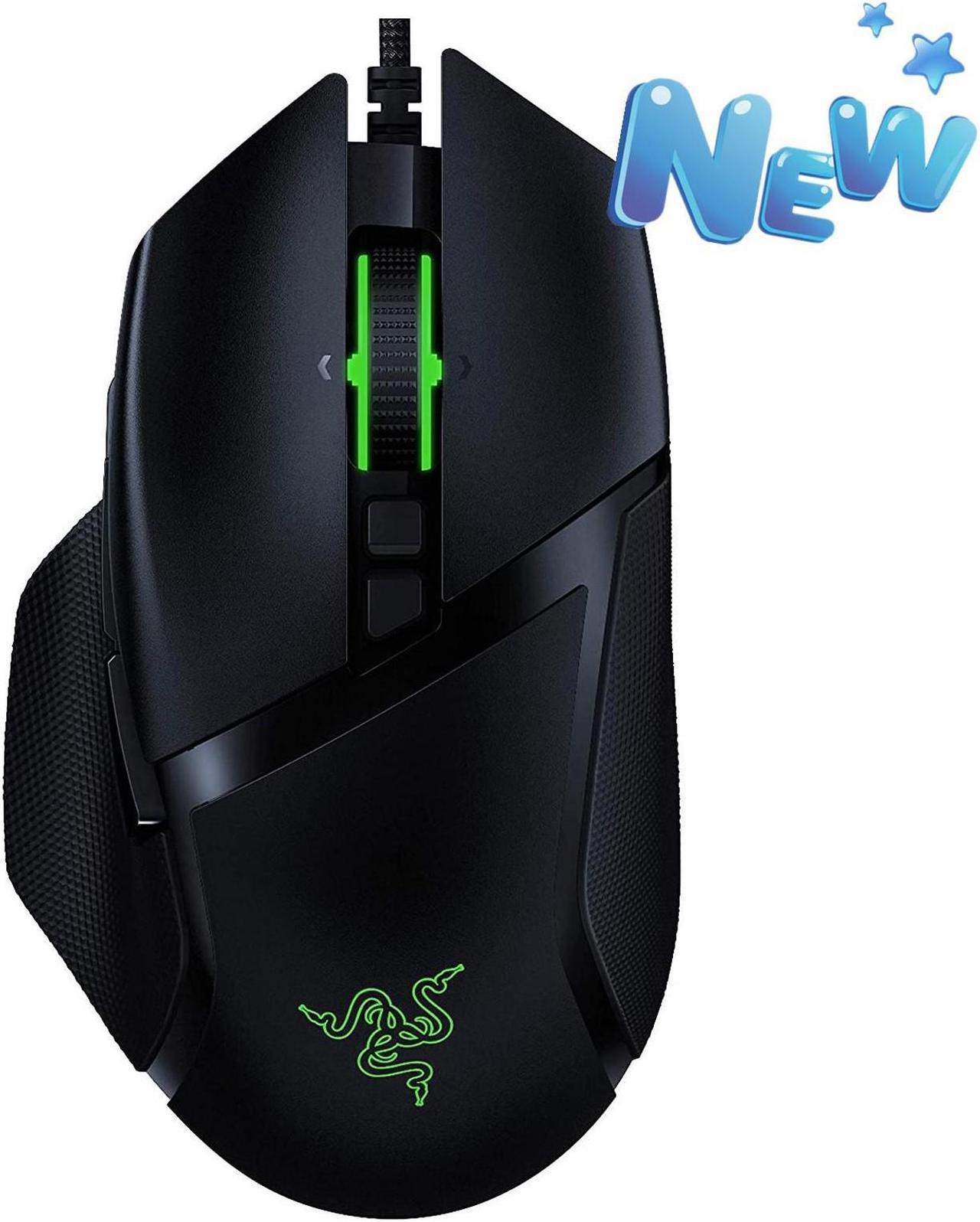 Basilisk V2 Wired Gaming Mouse: 20K DPI Optical Sensor - Fastest Gaming Mouse Switch - Chroma RGB Lighting - 11 Programmable Buttons - Classic Black