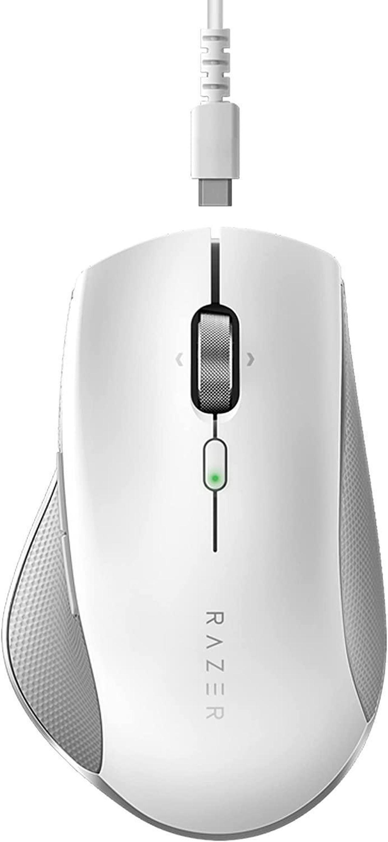 Pro Click Humanscale Wireless Mouse: Ergonomic Form Factor - 16K DPI 5G Advanced Optical Sensor - Multi-Host Connectivity - 8 Programmable Buttons - Extended Battery Life of up to 400 Hours