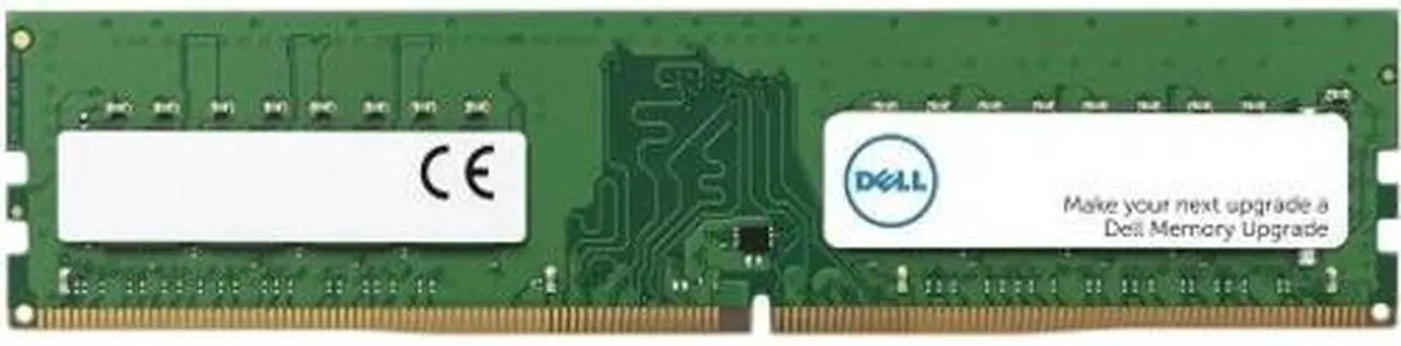 Alt view image 2 of 2 - Dell 8GB DDR5 SDRAM Memory Module - For Desktop PC - 8 GB - DDR5-4800/PC5-38400 DDR5 SDRAM - 4800 MHz Single-rank Memory - Unbuffered - 288-pin - DIMM