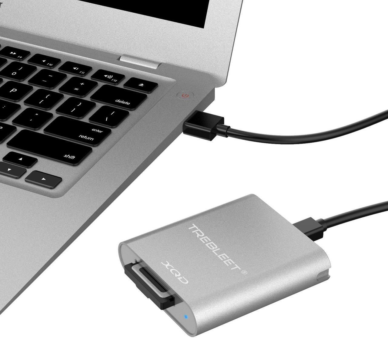 Main image of XQD Card Reader,USB 3.0 5Gbps, Compatible with Kingston Workflow Station,Mini Portable Aluminum External Case, Support Android/Windows/Mac OS