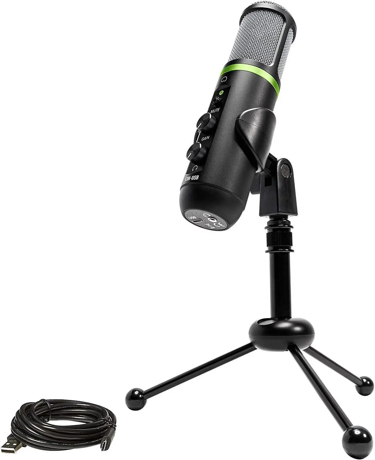 Alt view image 8 of 20 - Mackie EleMent Series, USB Condenser Microphone 2052074-00