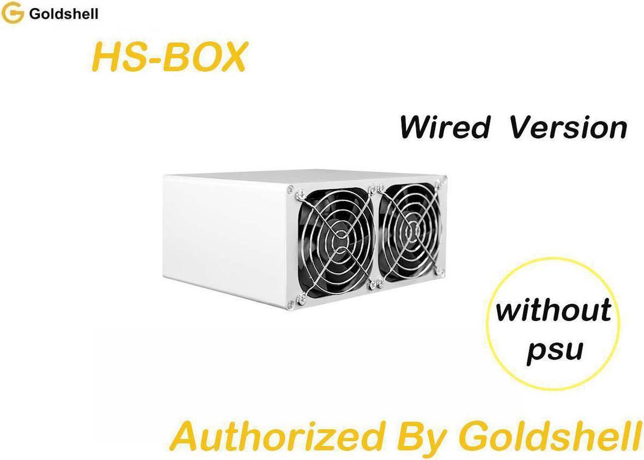 ASIC miner Goldshell HS-BOX (without psu) 235GH/s Blake2B + SHA3 HandShake HNS miner better than HS1 SH3 SH5 Mini-DOGE KD-BOX LB-BOX LT5 S19