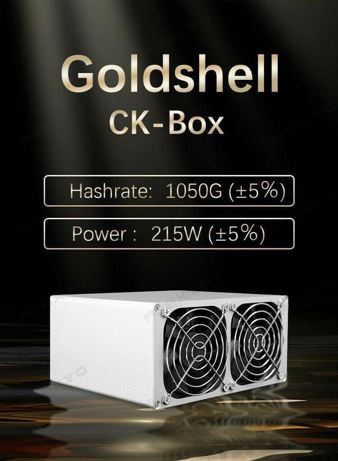 Goldshell CK-BOX NERVOS Miner   In hand ready to ship!