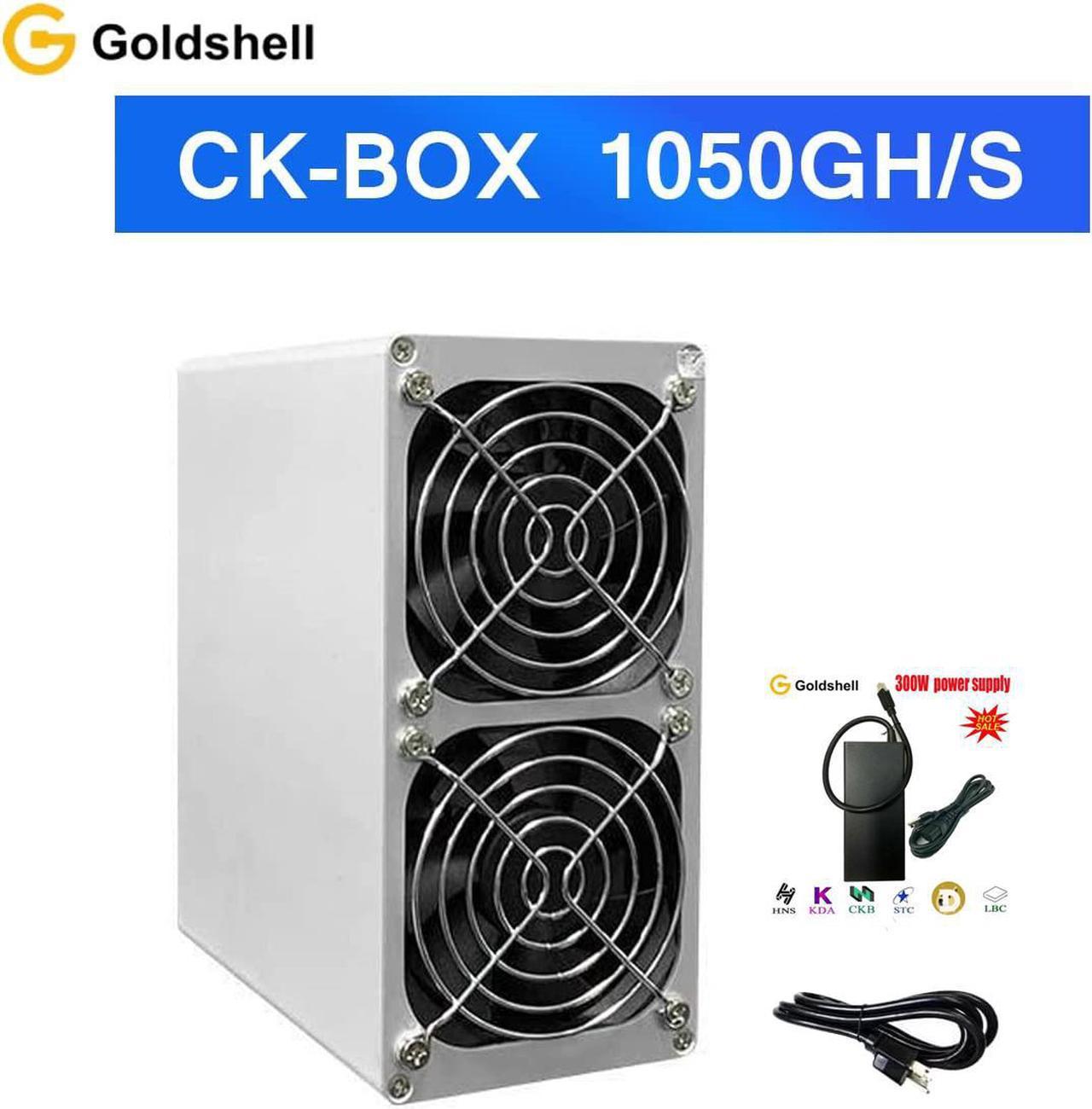 Goldshell CK-Box 1050GH/S Simple Mining Machine CKB 215W Low Noise Miner Small Home Riching(with 300W Power )