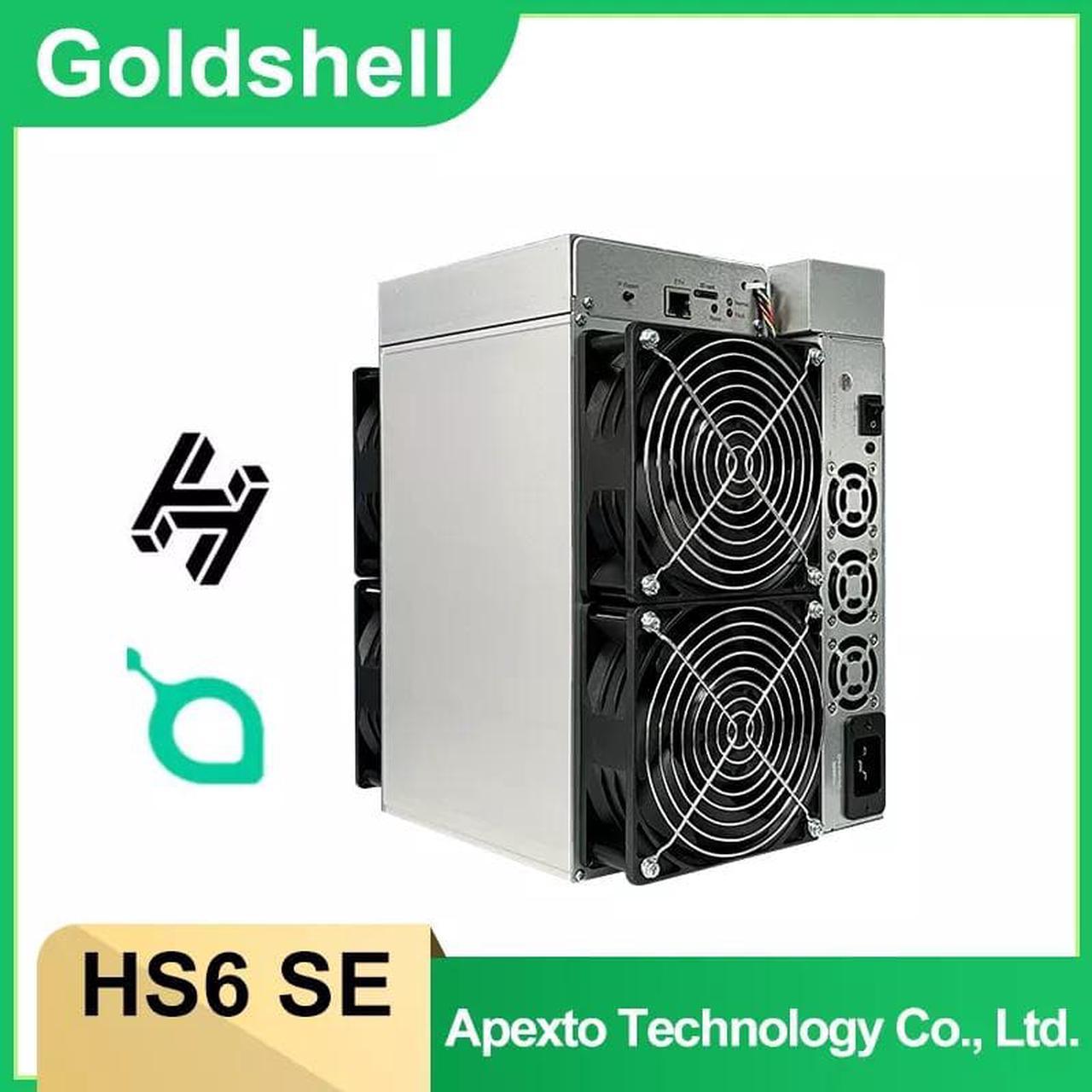 Goldshell HS6 SE 17Th/s 3300W SC HNS Mining Machine Blockchain Asic Server