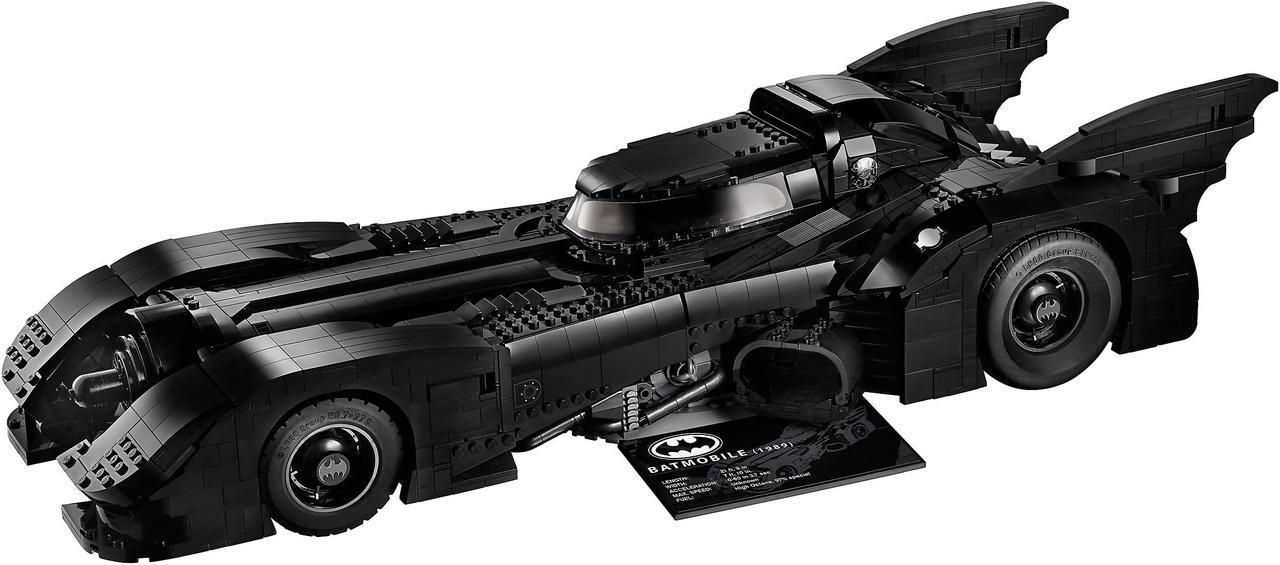 Alt view image 4 of 8 - LEGO DC Comics Super Heroes: 1989 Batmobile - 3306 Piece Building Kit [LEGO, #76139, Ages 16+]