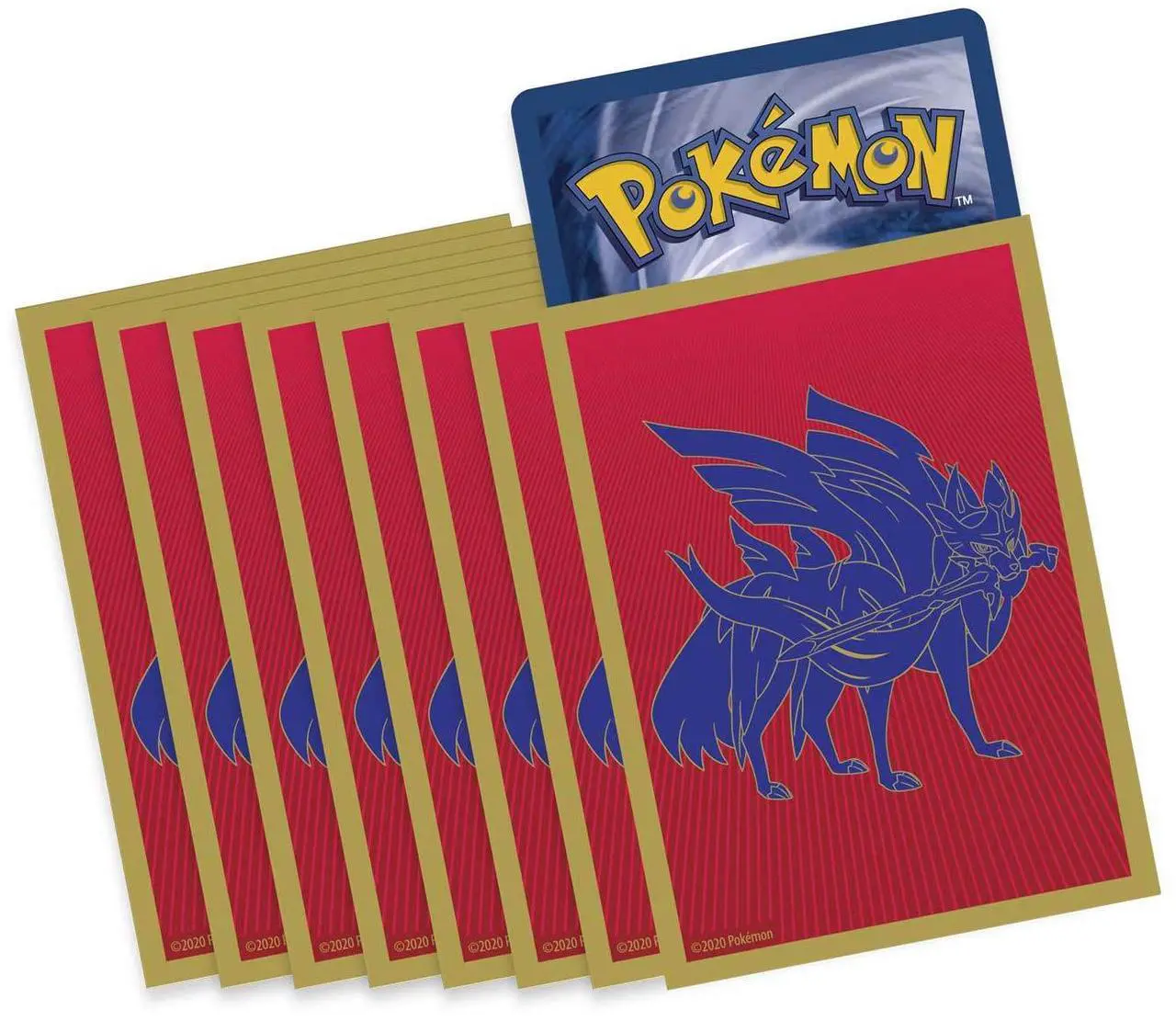 Alt view image 6 of 7 - Pokemon TCG: Sword & Shield Elite Trainer Box [Zacian] - SWSH01: Sword & Shield Base Set