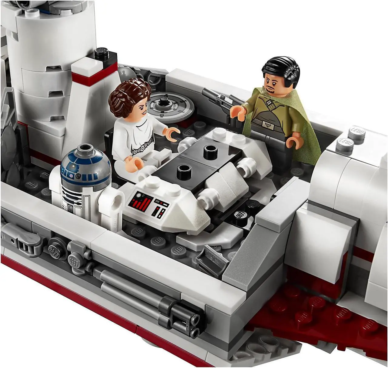 Alt view image 7 of 8 - LEGO Star Wars: A New Hope 75244 Tantive IV Building Kit, New 2019 (1768 Pieces)