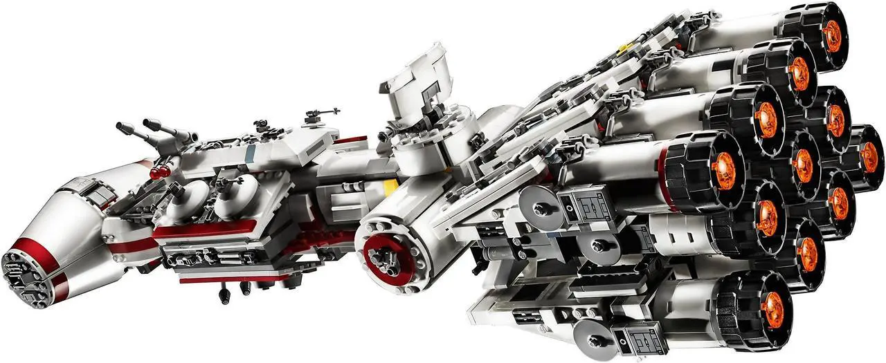 Alt view image 6 of 8 - LEGO Star Wars: A New Hope 75244 Tantive IV Building Kit, New 2019 (1768 Pieces)